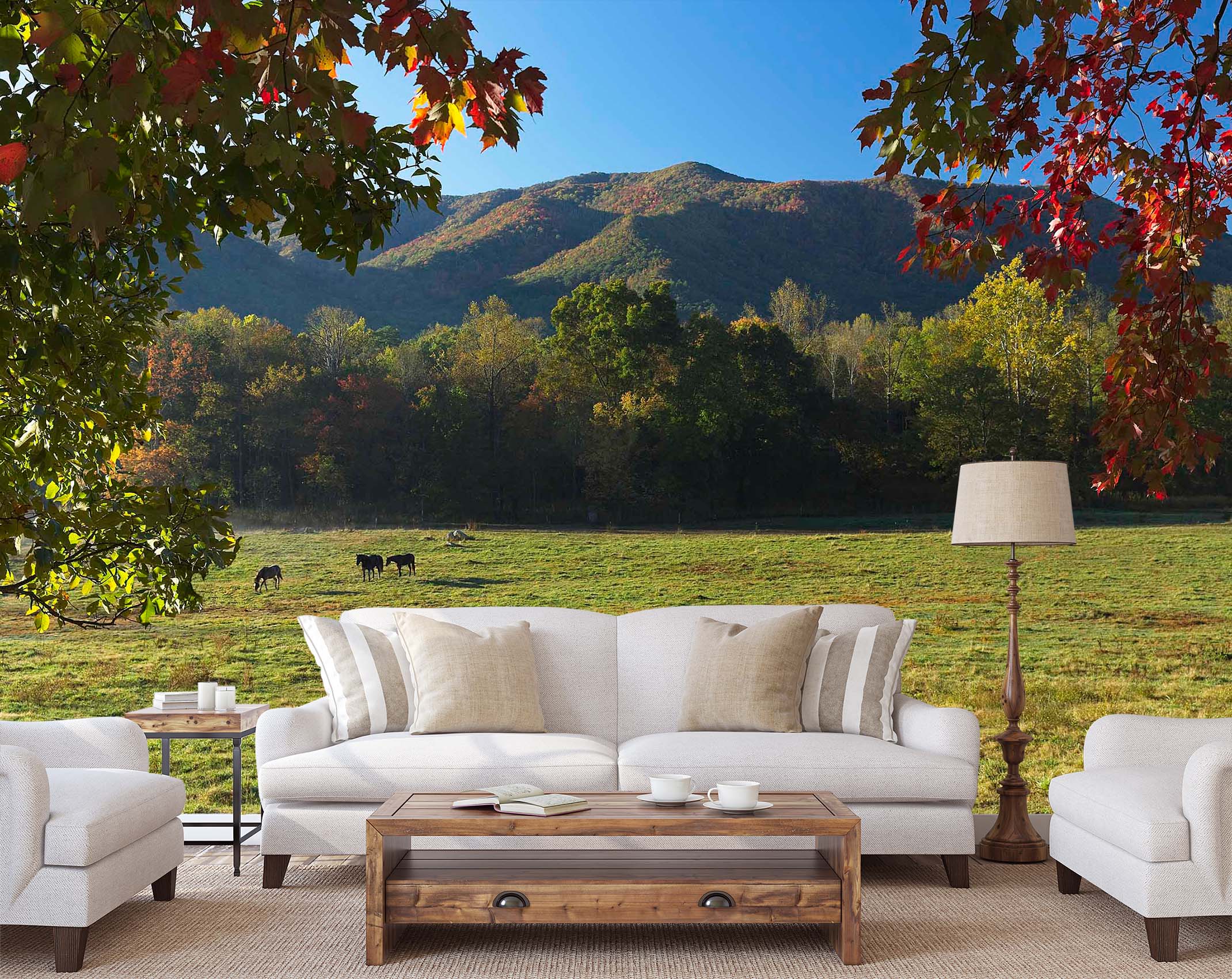 3D Valley Horse 111 Kathy Barefield Wall Mural Wall Murals