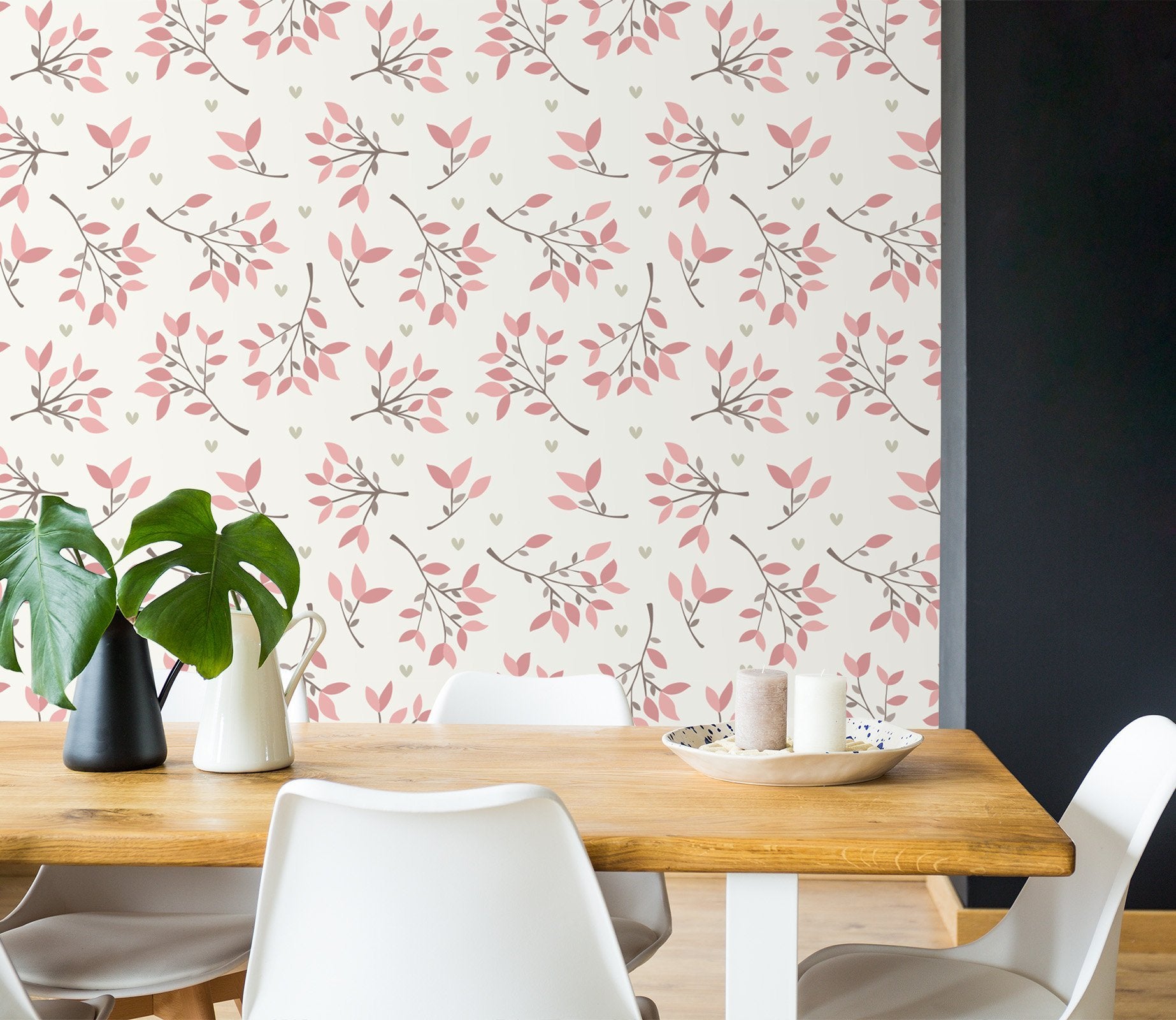 3D Red Leaves 237 Wallpaper AJ Wallpaper