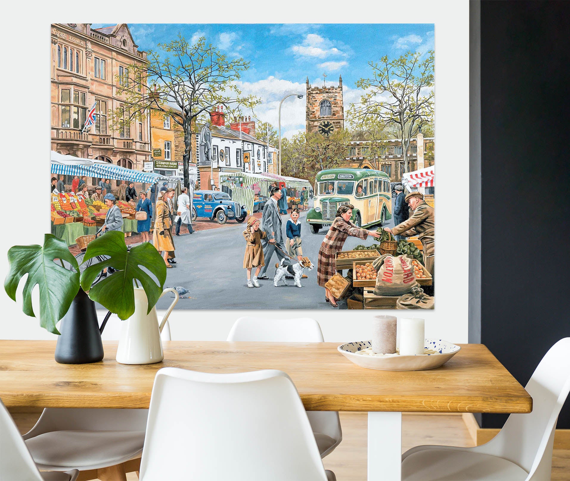 3D Market Day 047 Trevor Mitchell Wall Sticker