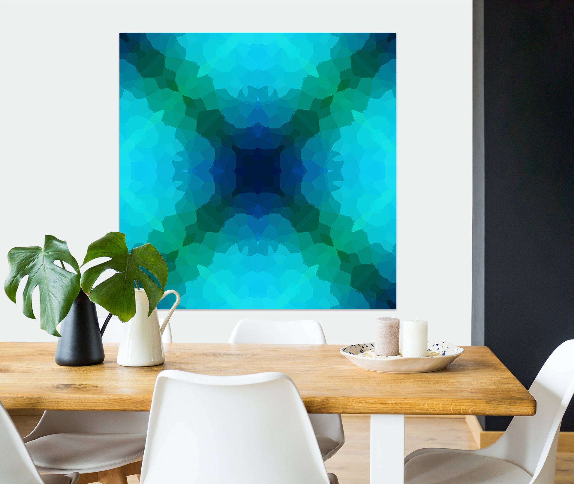 3D Shades Blue Green 71114 Shandra Smith Wall Sticker