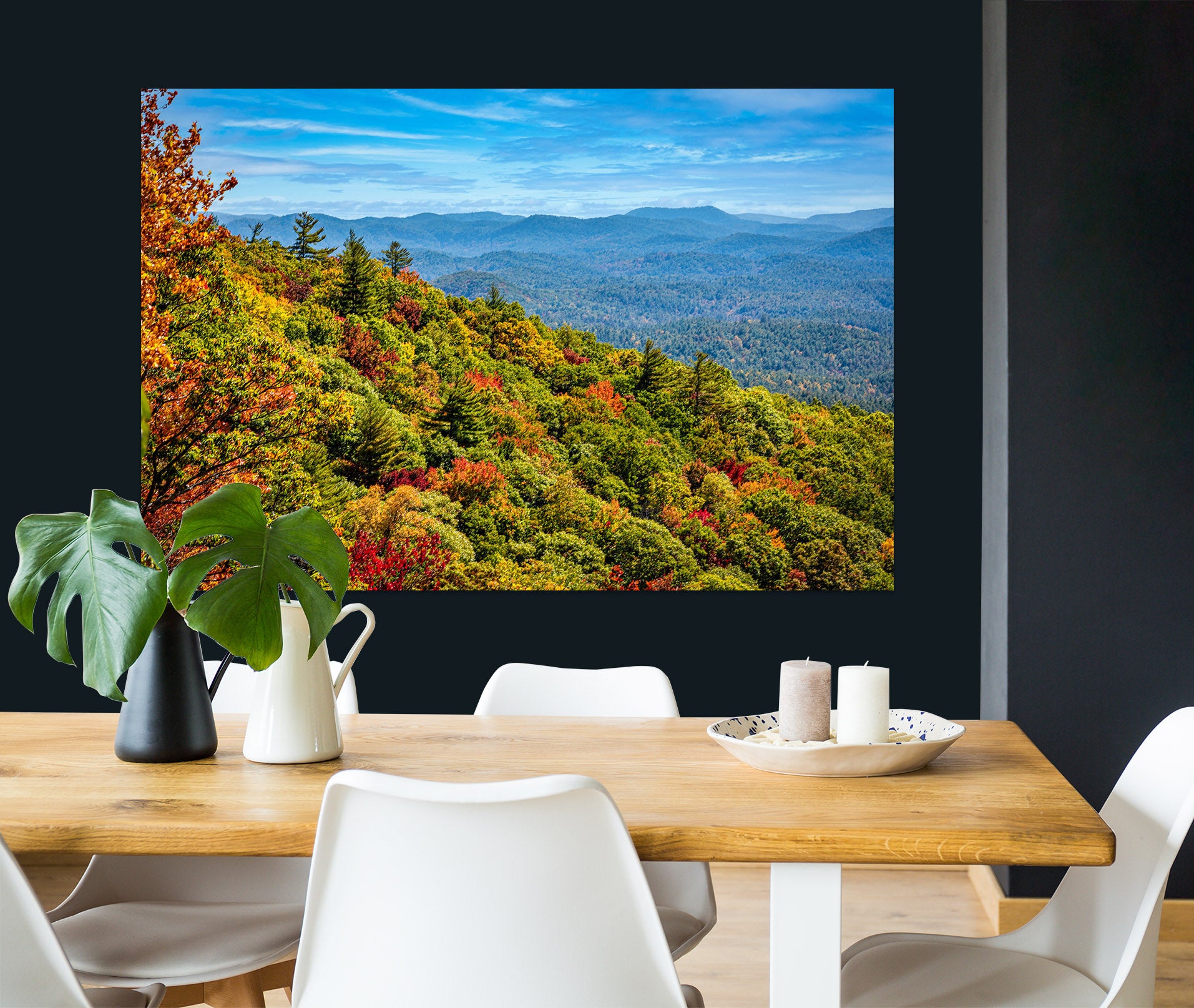 3D Mountain Forest 4045 Beth Sheridan Wall Sticker
