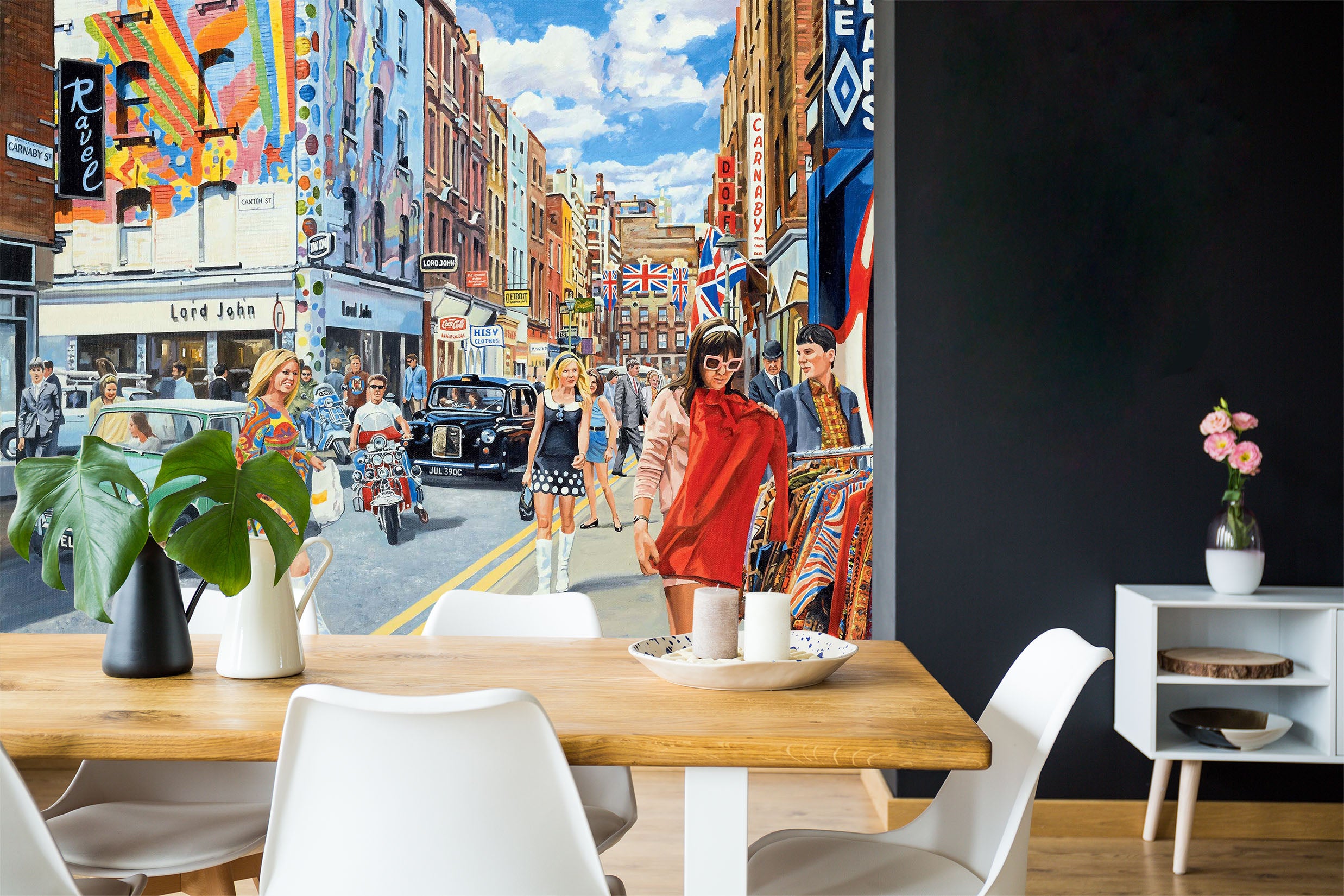 3D Fashion Girl 1013 Trevor Mitchell Wall Mural Wall Murals