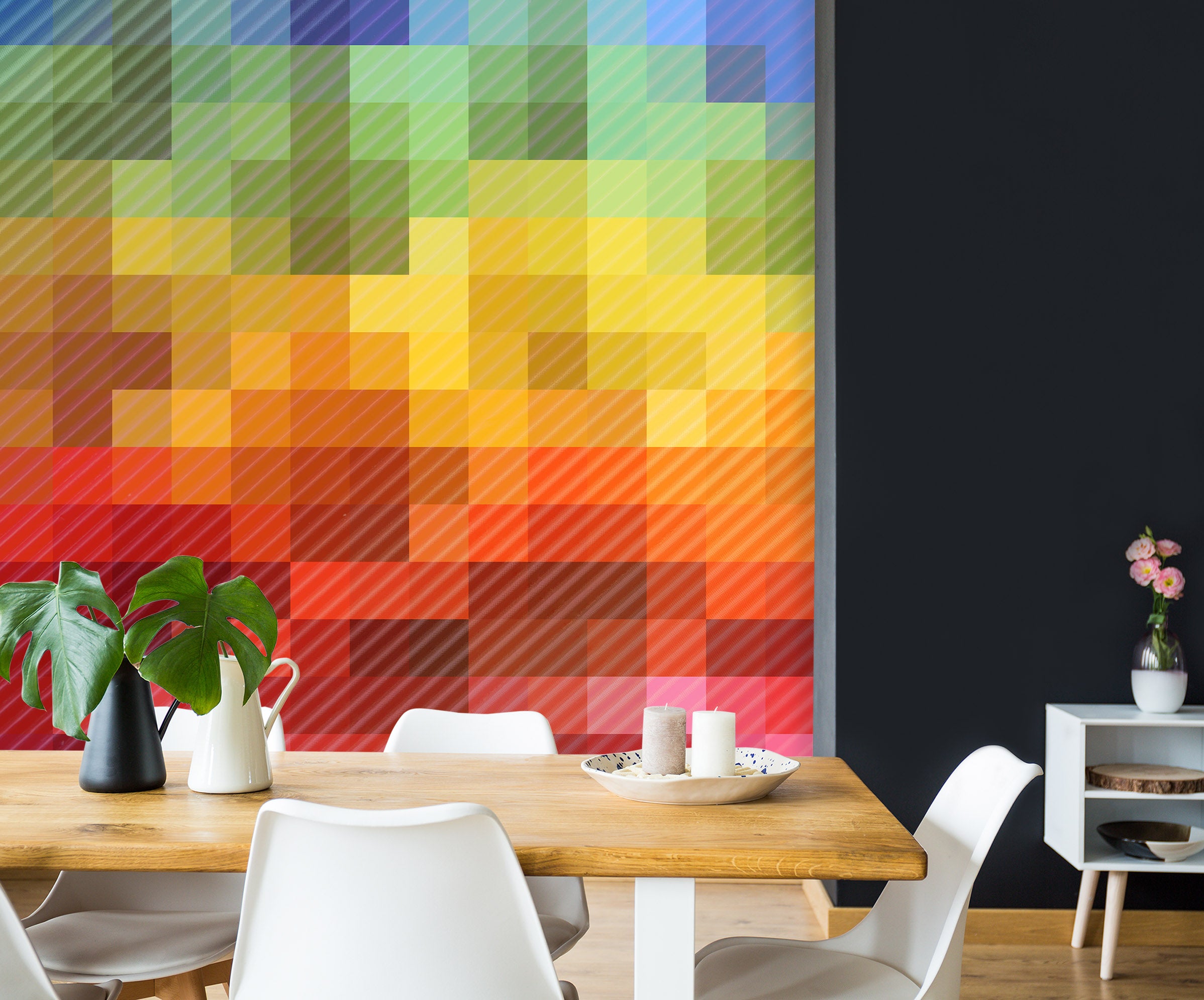 3D Color Mosaic Pattern 19106 Shandra Smith Wall Mural Wall Murals