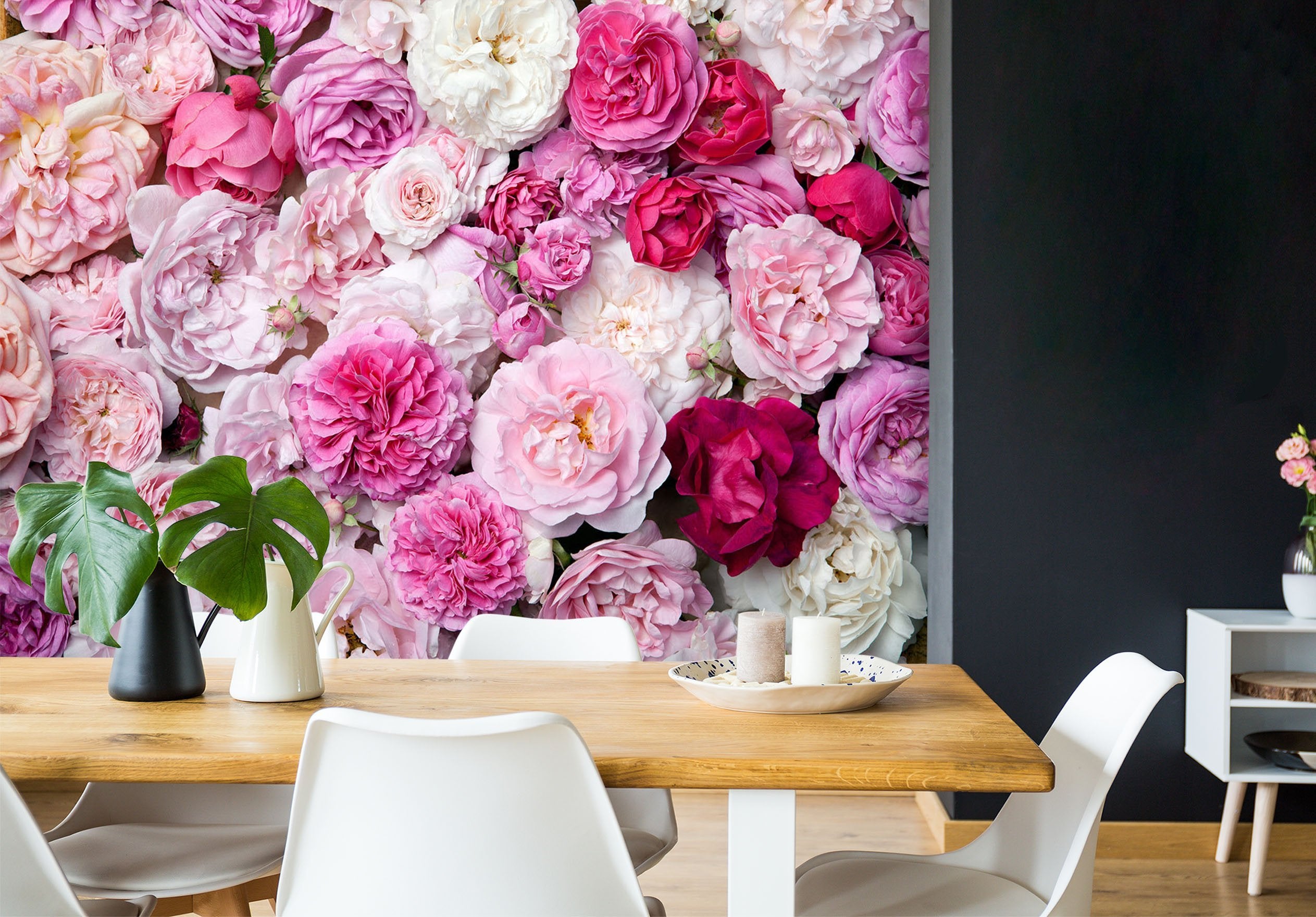 3D Red Flower Sea 590 Wallpaper AJ Wallpaper 2