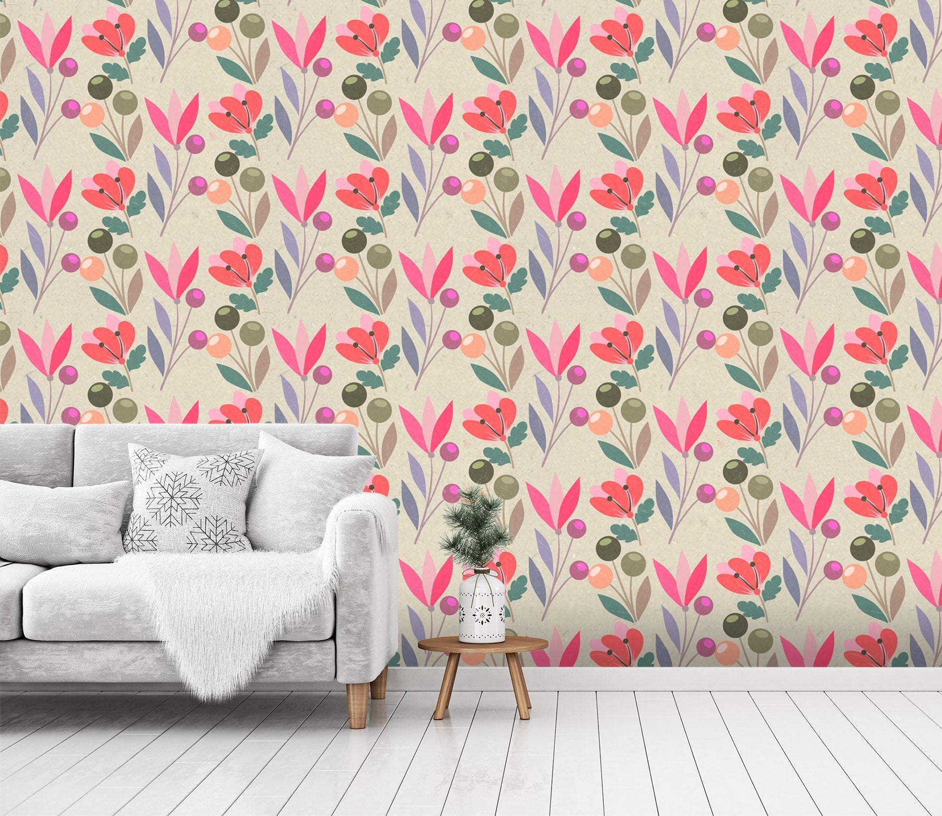 3D Flower Circle 233 Wallpaper AJ Wallpaper