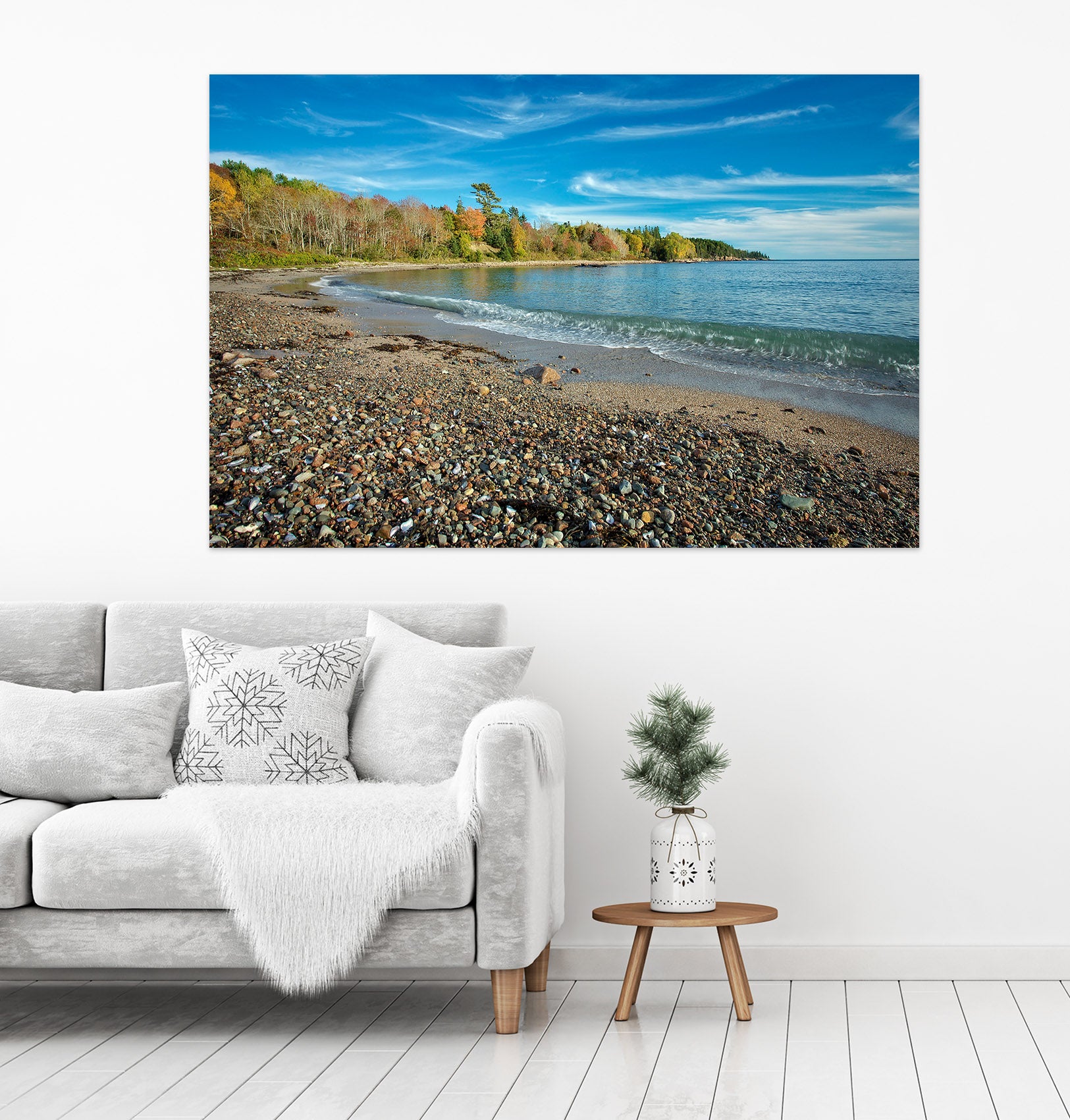 3D Coastline Color 62106 Kathy Barefield Wall Sticker