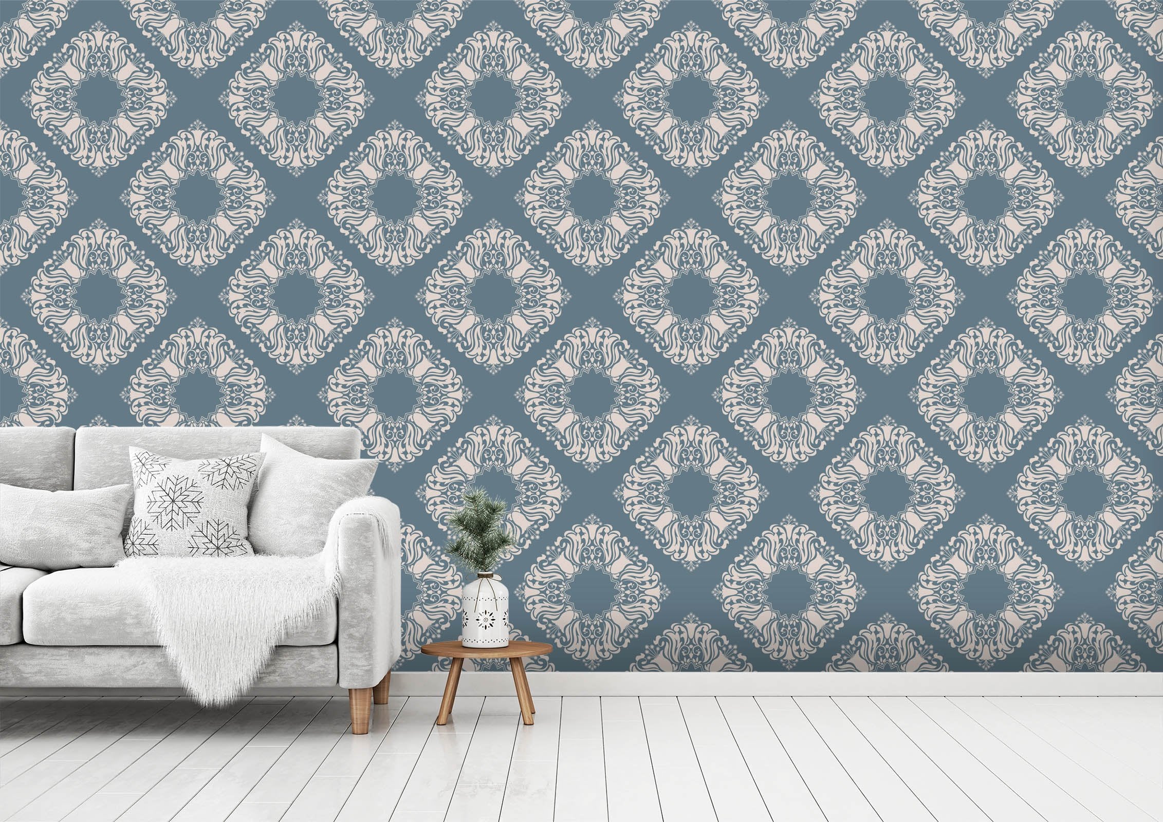 3D Square Flower 296 Wallpaper AJ Wallpaper