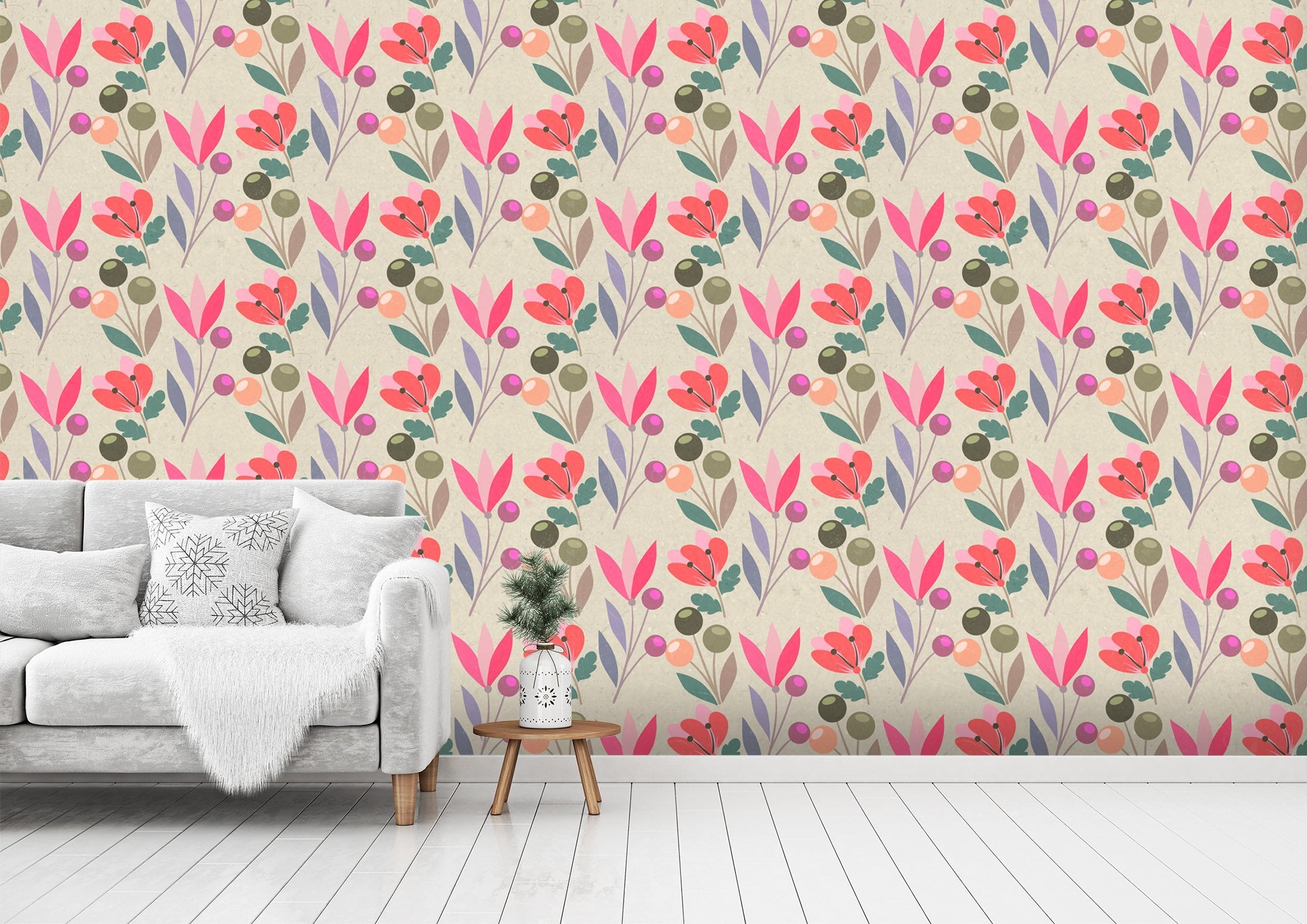 3D Flower Circle 233 Wallpaper AJ Wallpaper