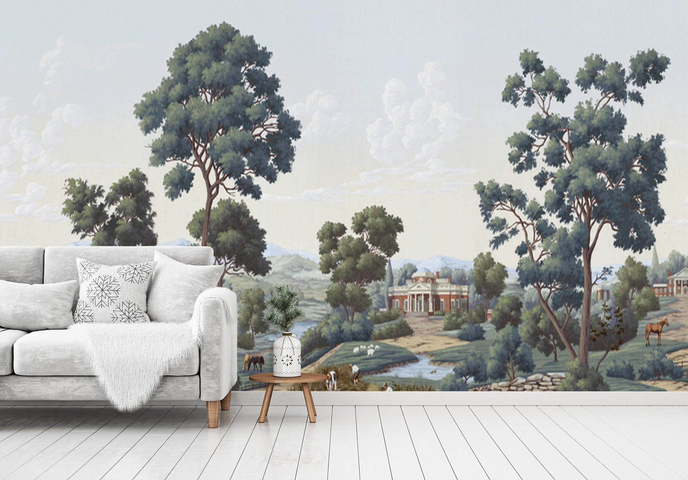 3D Country House 1534 Wall Murals