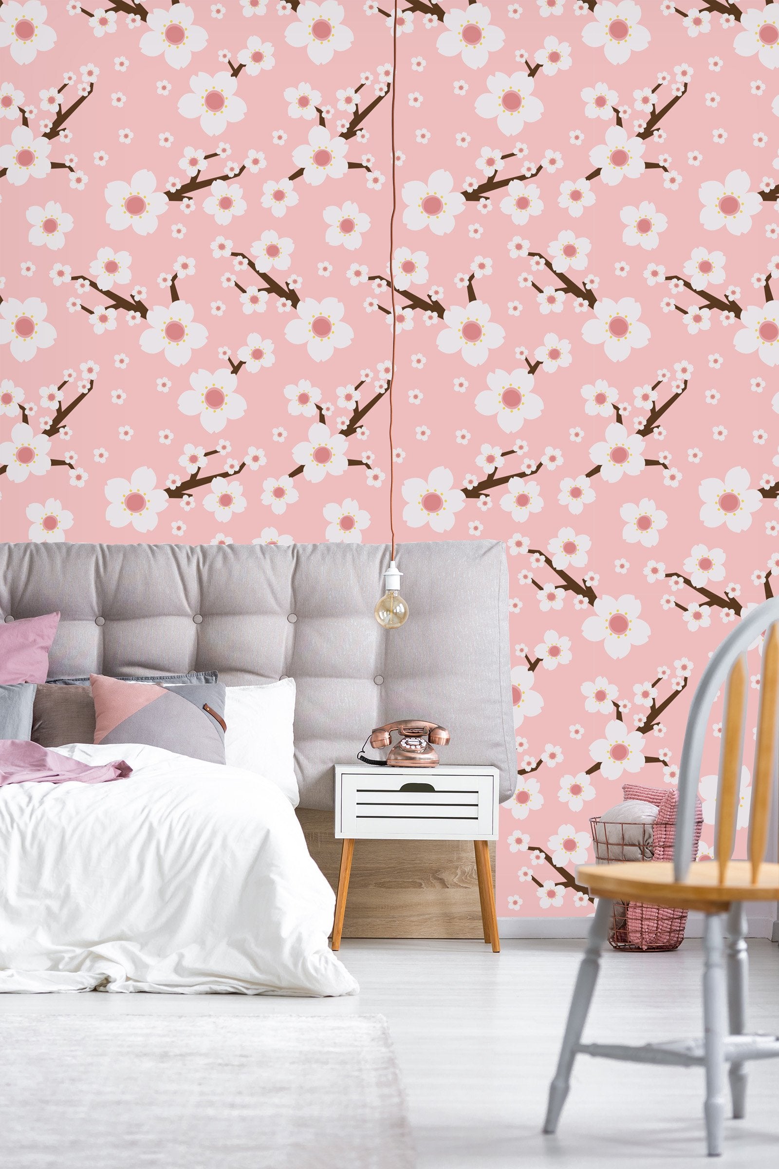 3D Graffiti Plum 223 Wallpaper AJ Wallpaper