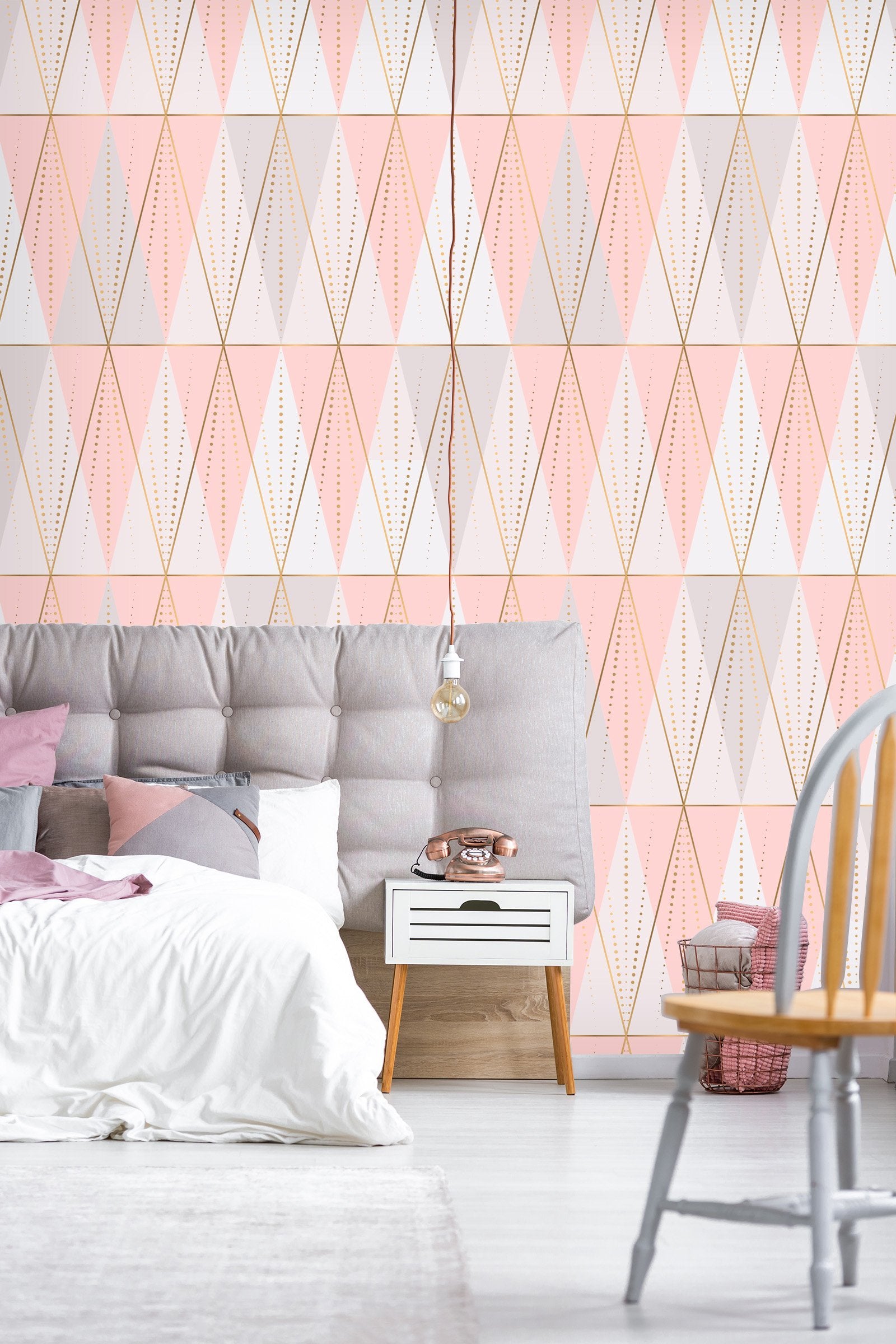 3D Powder Length Triangle 561 Wallpaper AJ Wallpaper