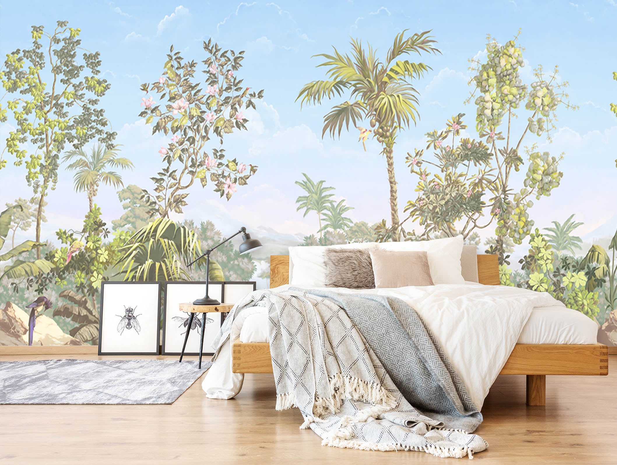 3D Banana Leaf 1505 Wall Murals