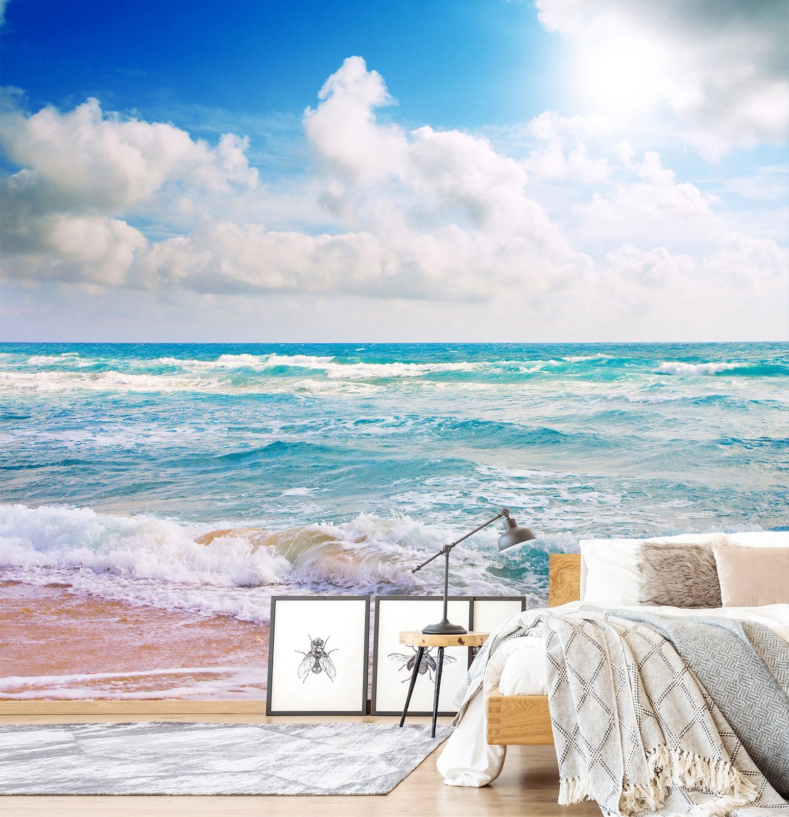 3D Beach Sunshine 147 Wall Murals Wallpaper AJ Wallpaper 2