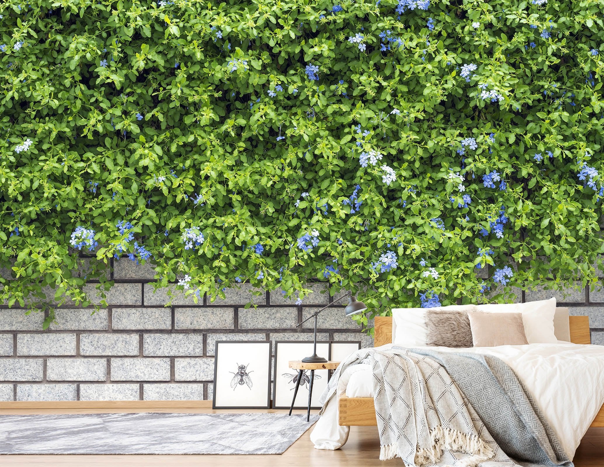 3D Vegetation Wall Plant 1529 Wallpaper AJ Wallpaper 2