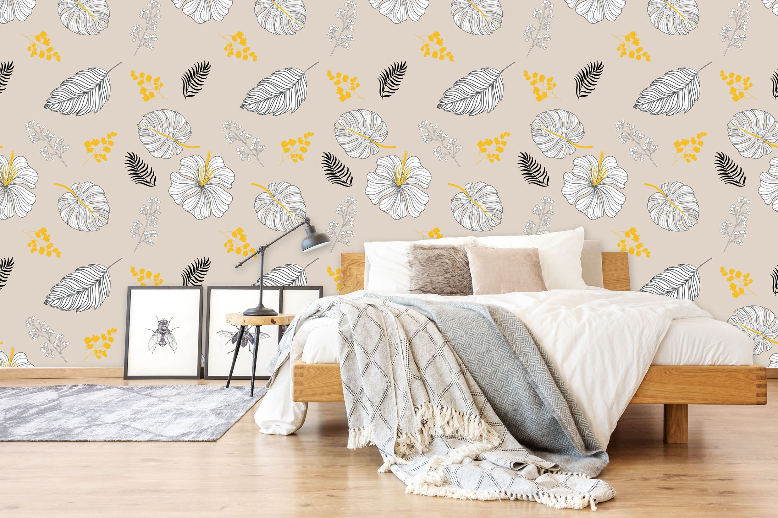 3D Colored Leaves 338