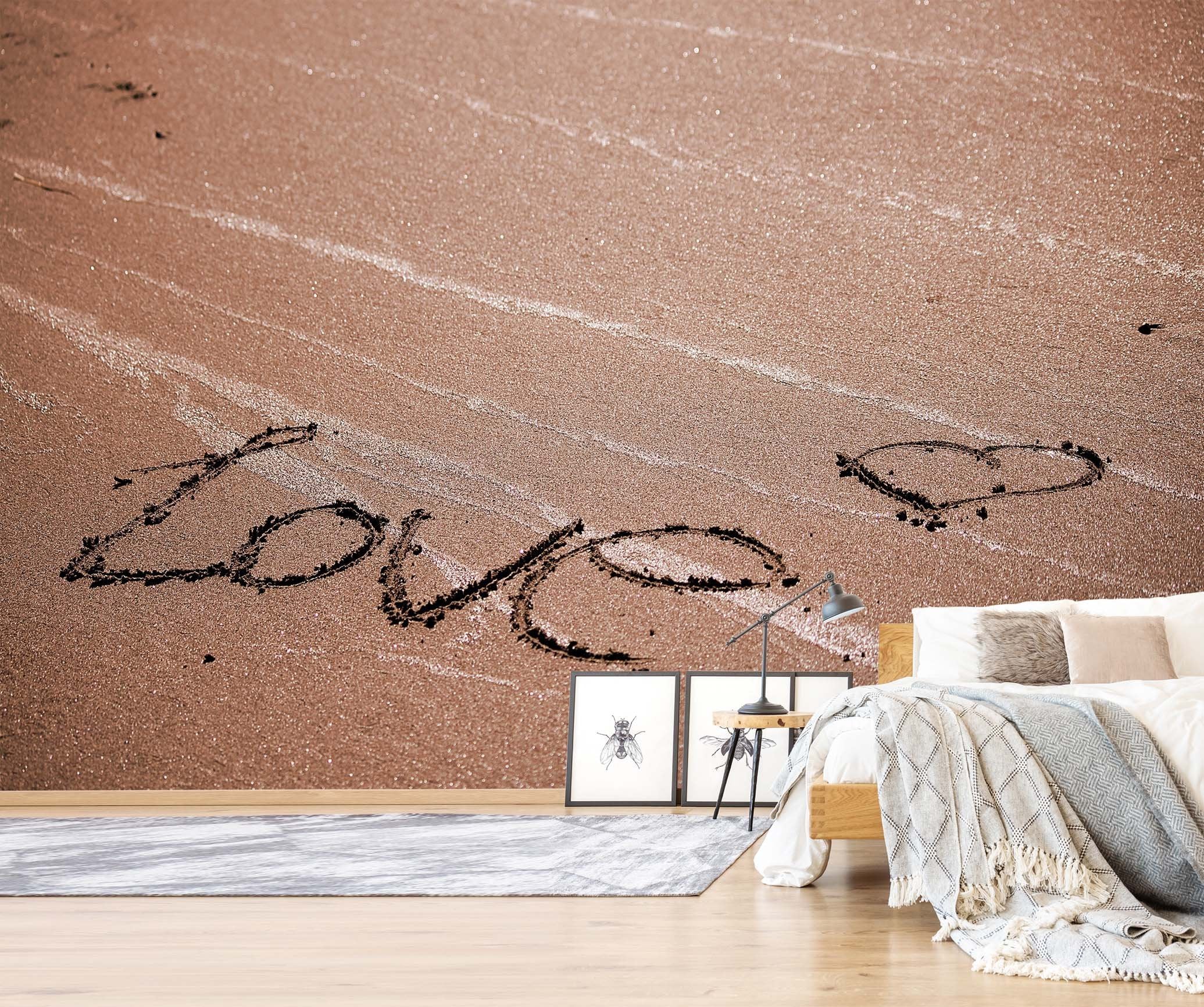 3D Beach Word 673 Wallpaper AJ Wallpaper