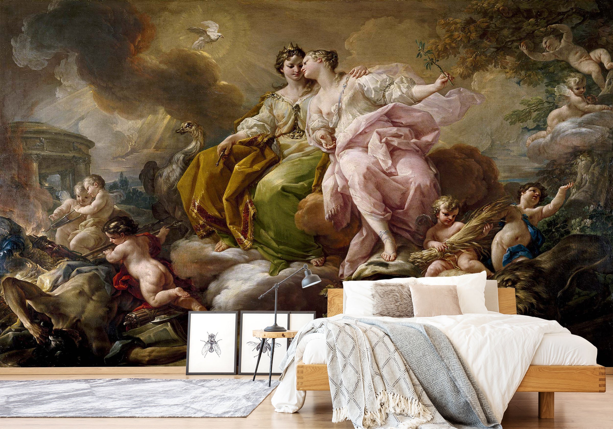 3D Oil Painting Religion 1721 Wall Murals