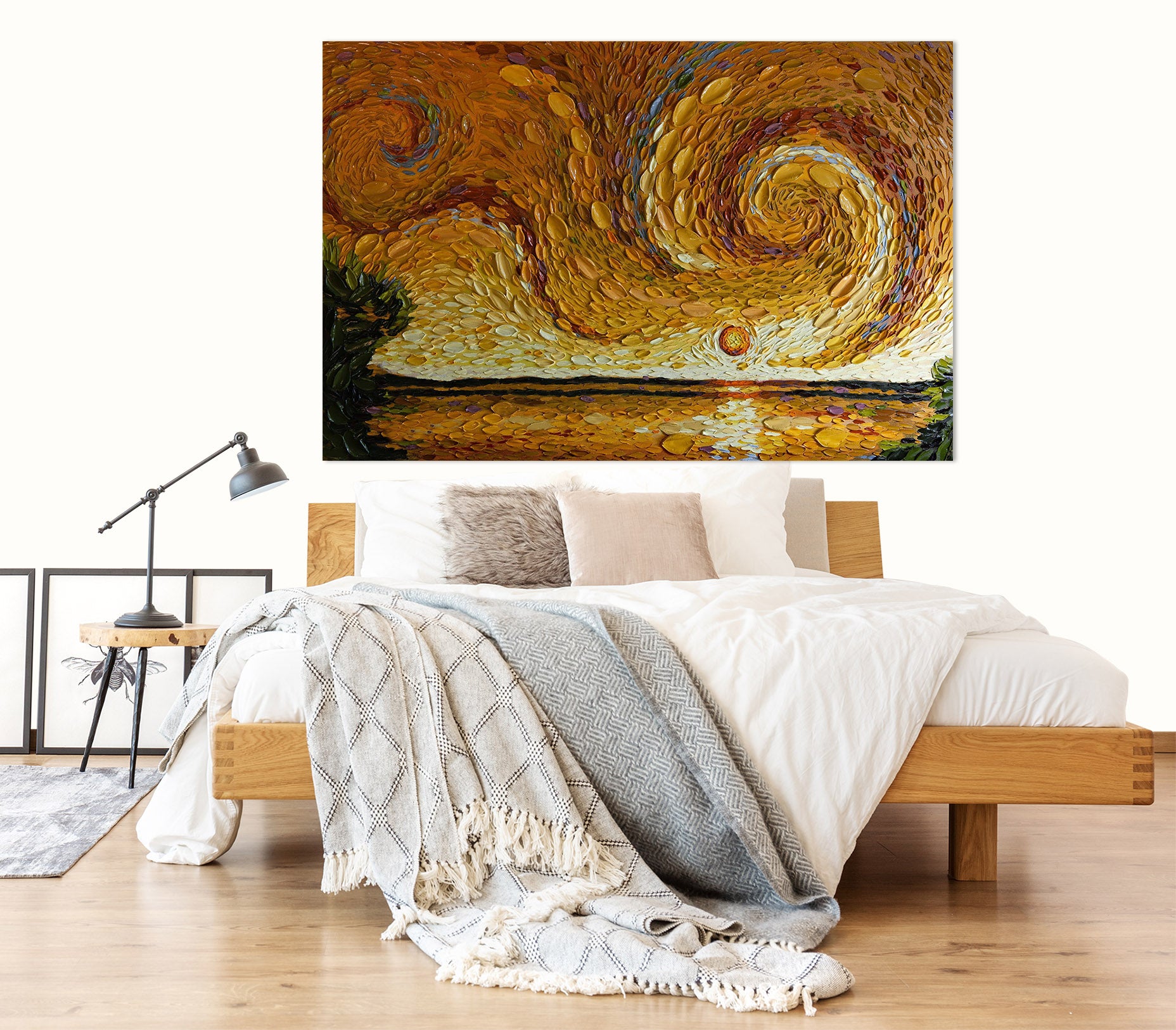 3D Wave Shell 018 Dena Tollefson Wall Sticker