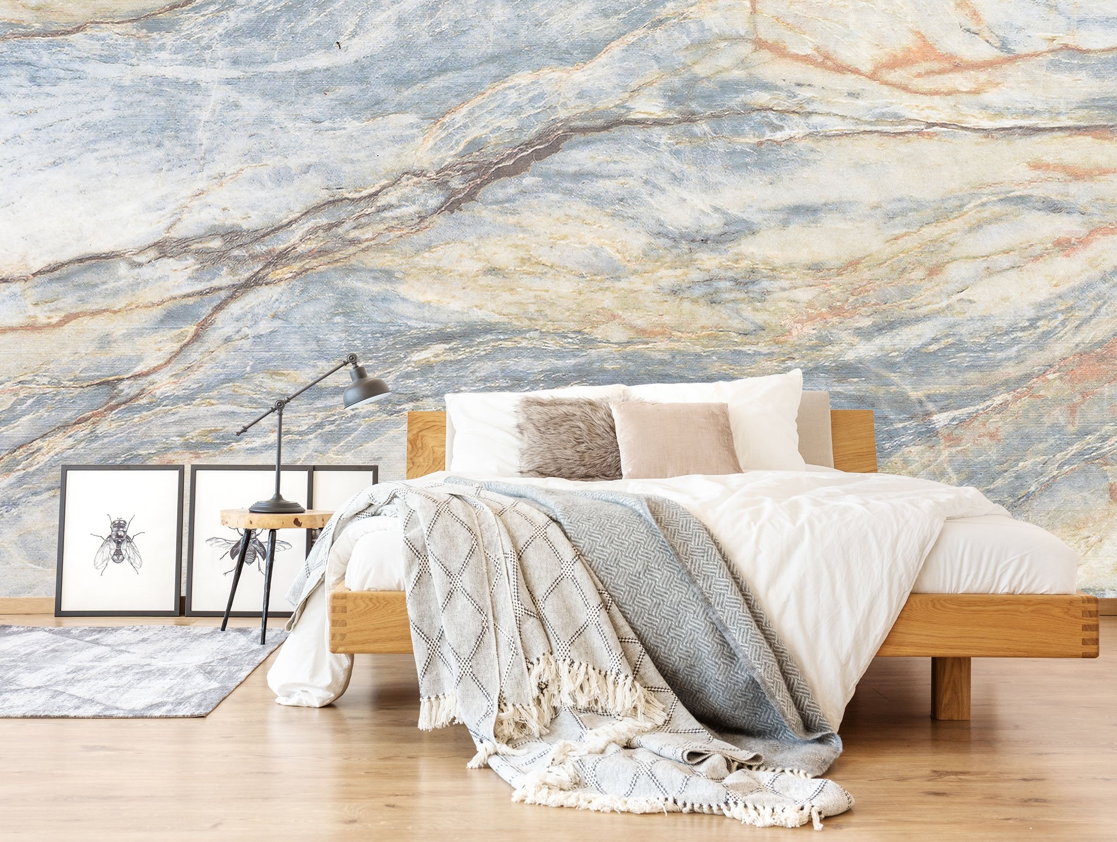 3D Red Stripes 066 Wallpaper AJ Wallpaper