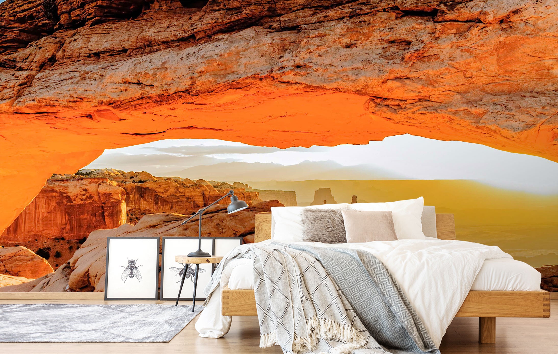 3D Mountain Stone 5227 Beth Sheridan Wall Mural Wall Murals