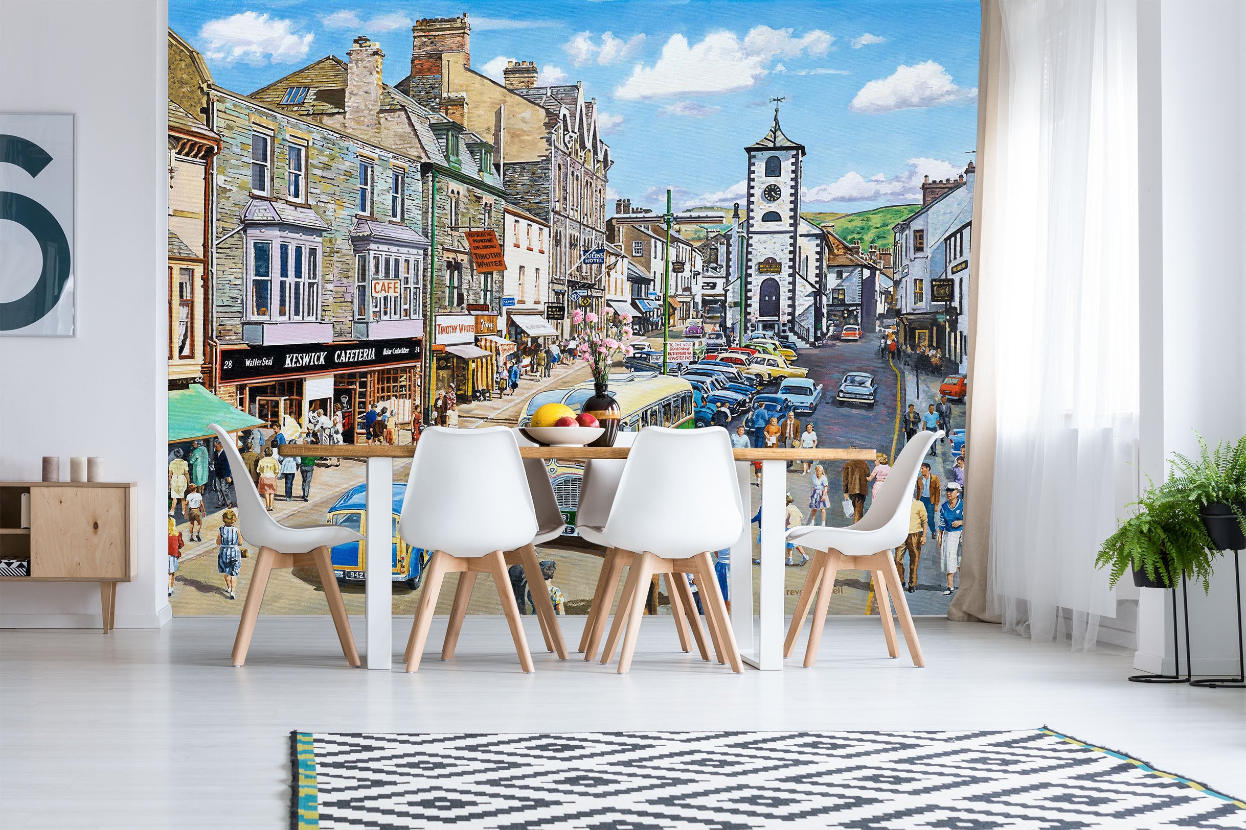 3D Keswick Cumbria 1032 Trevor Mitchell Wall Mural Wall Murals
