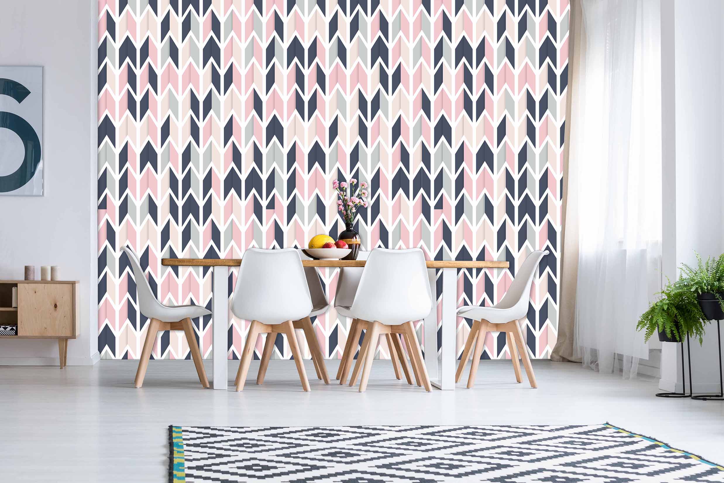 3D Pink Quadrilateral 316