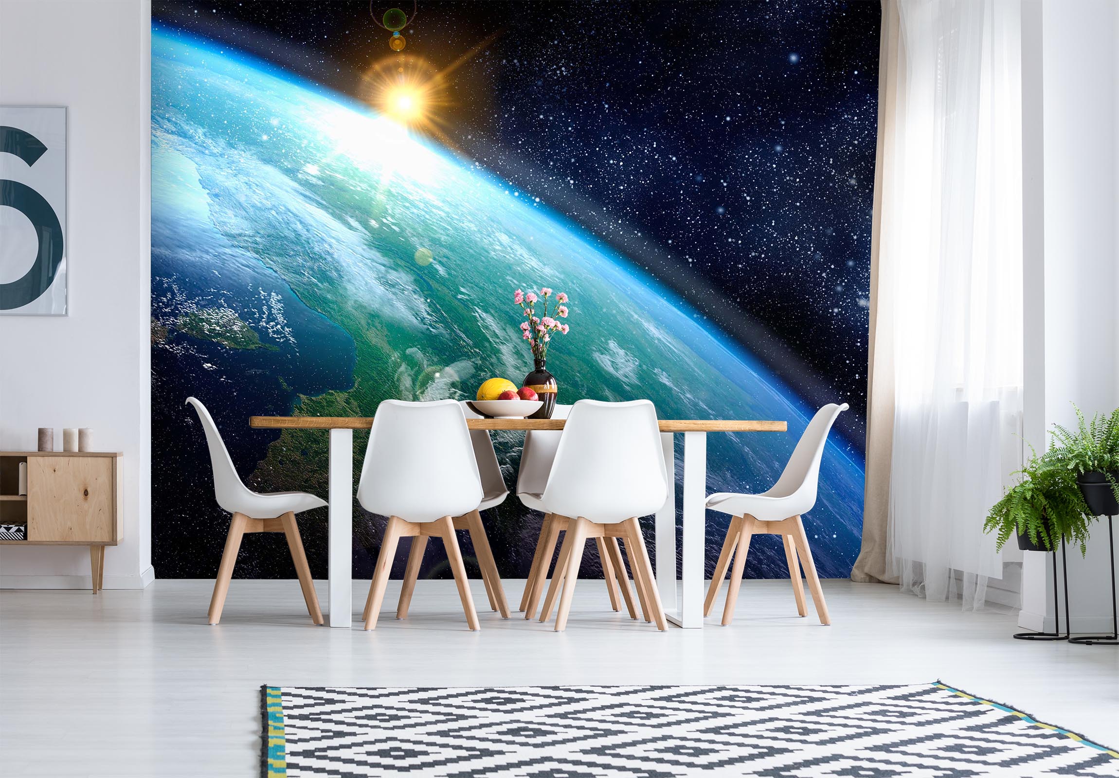 3D Starry Sky Planet 143 Wall Murals