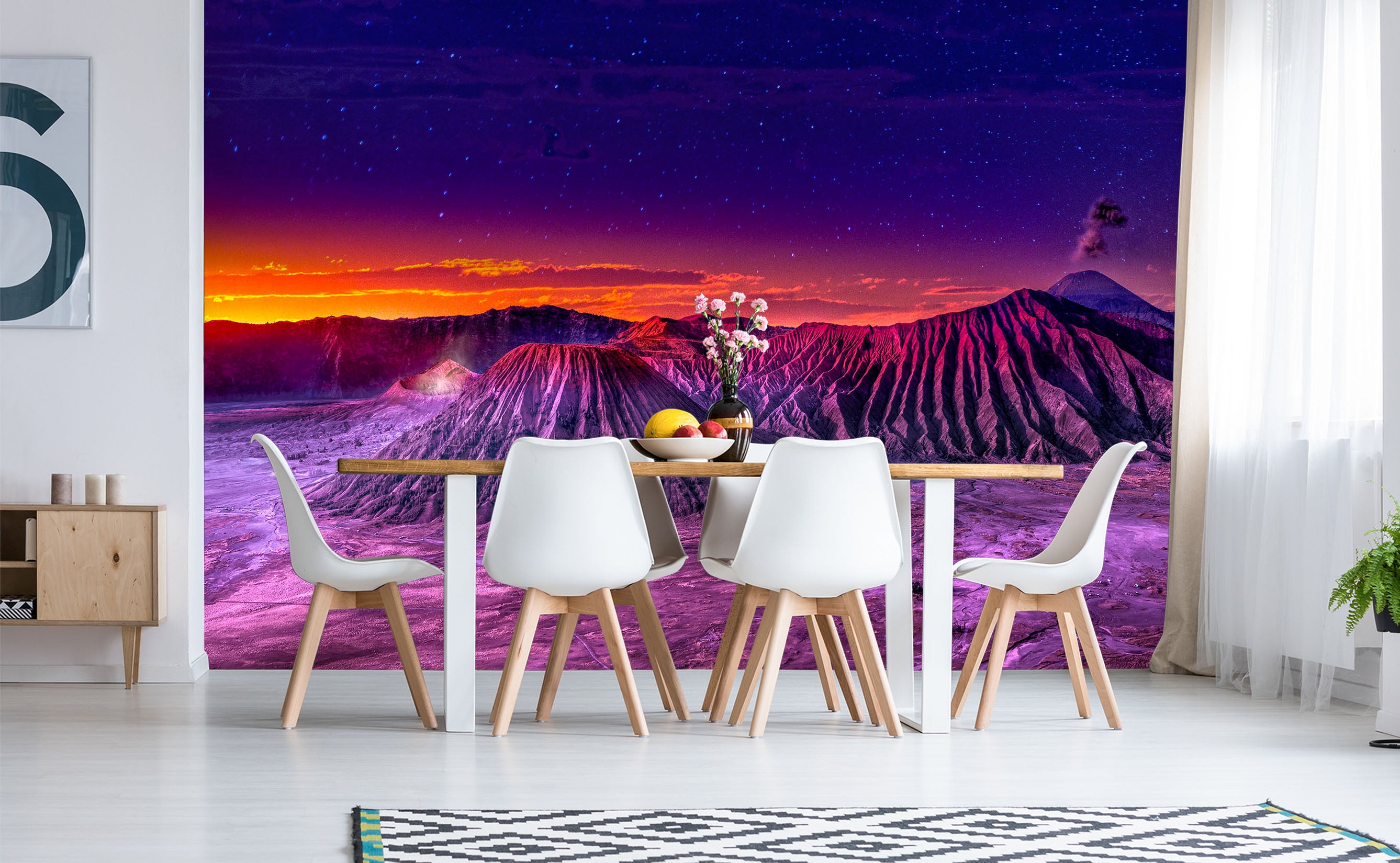 3D Purple Sea Water 1412 Marco Carmassi Wall Mural Wall Murals