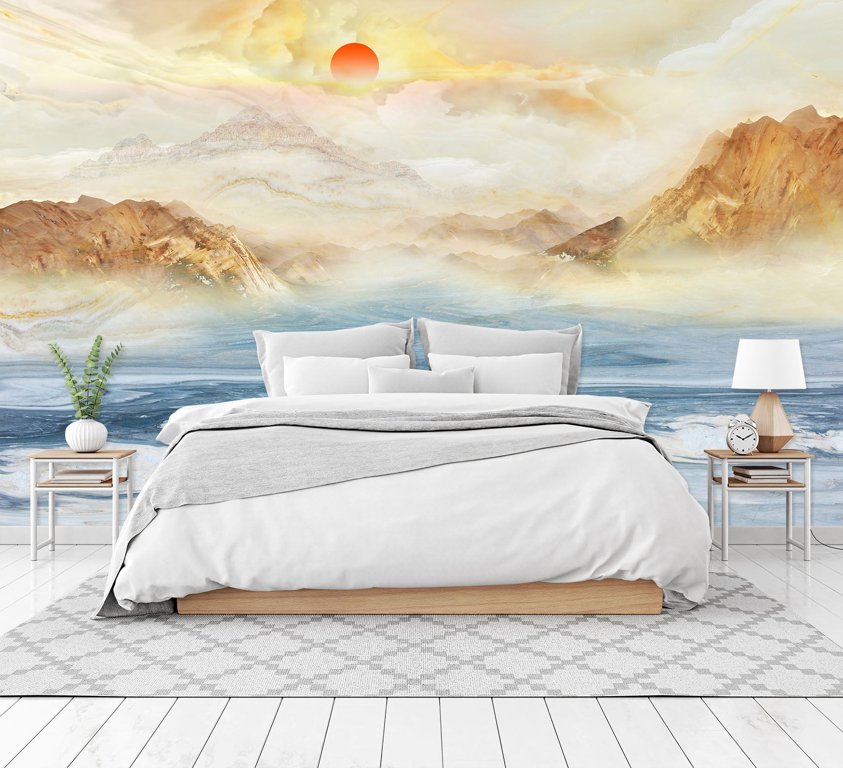 3D Sunrise East 1500 Wall Murals
