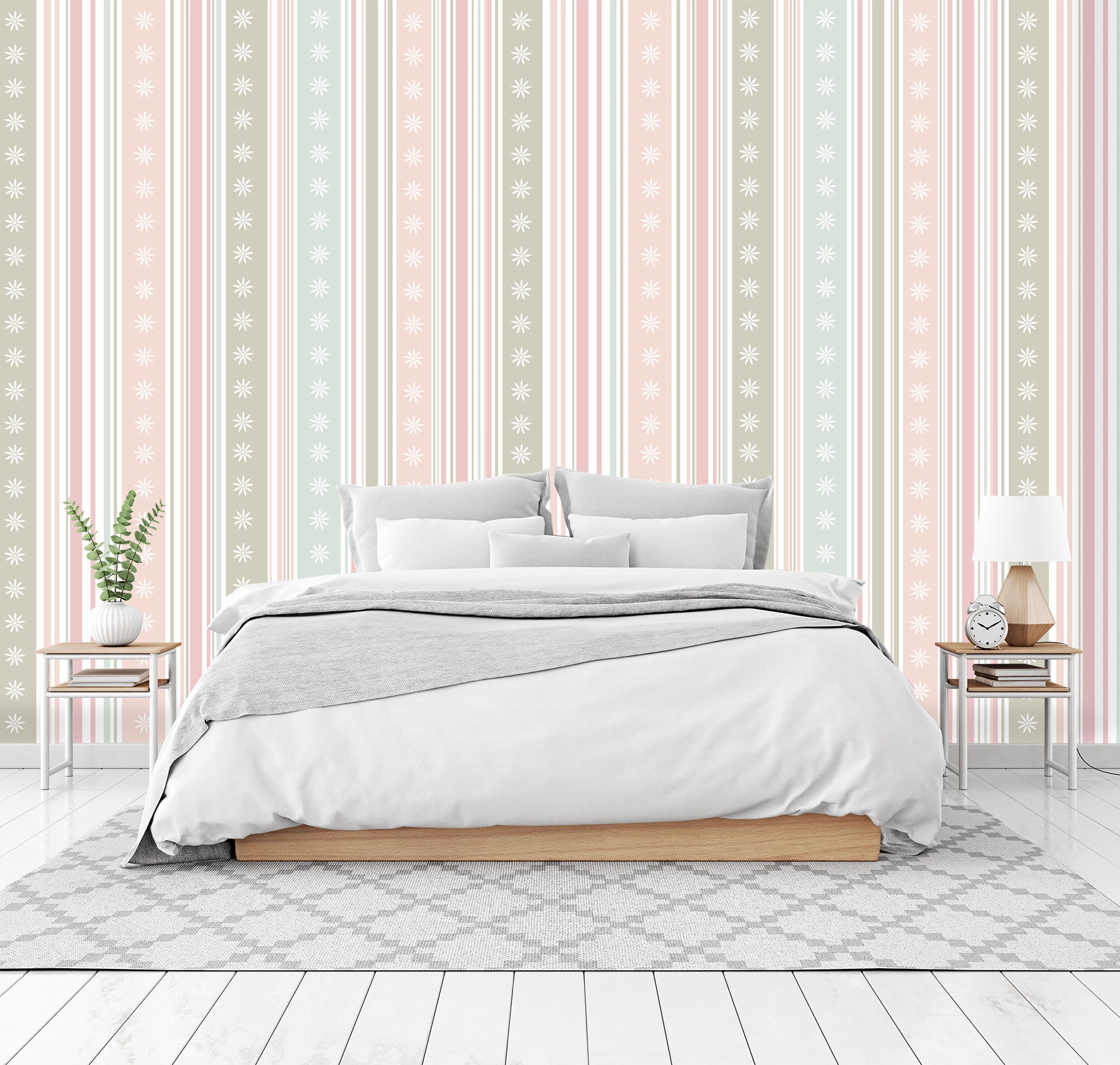 3D Color Stripes 344