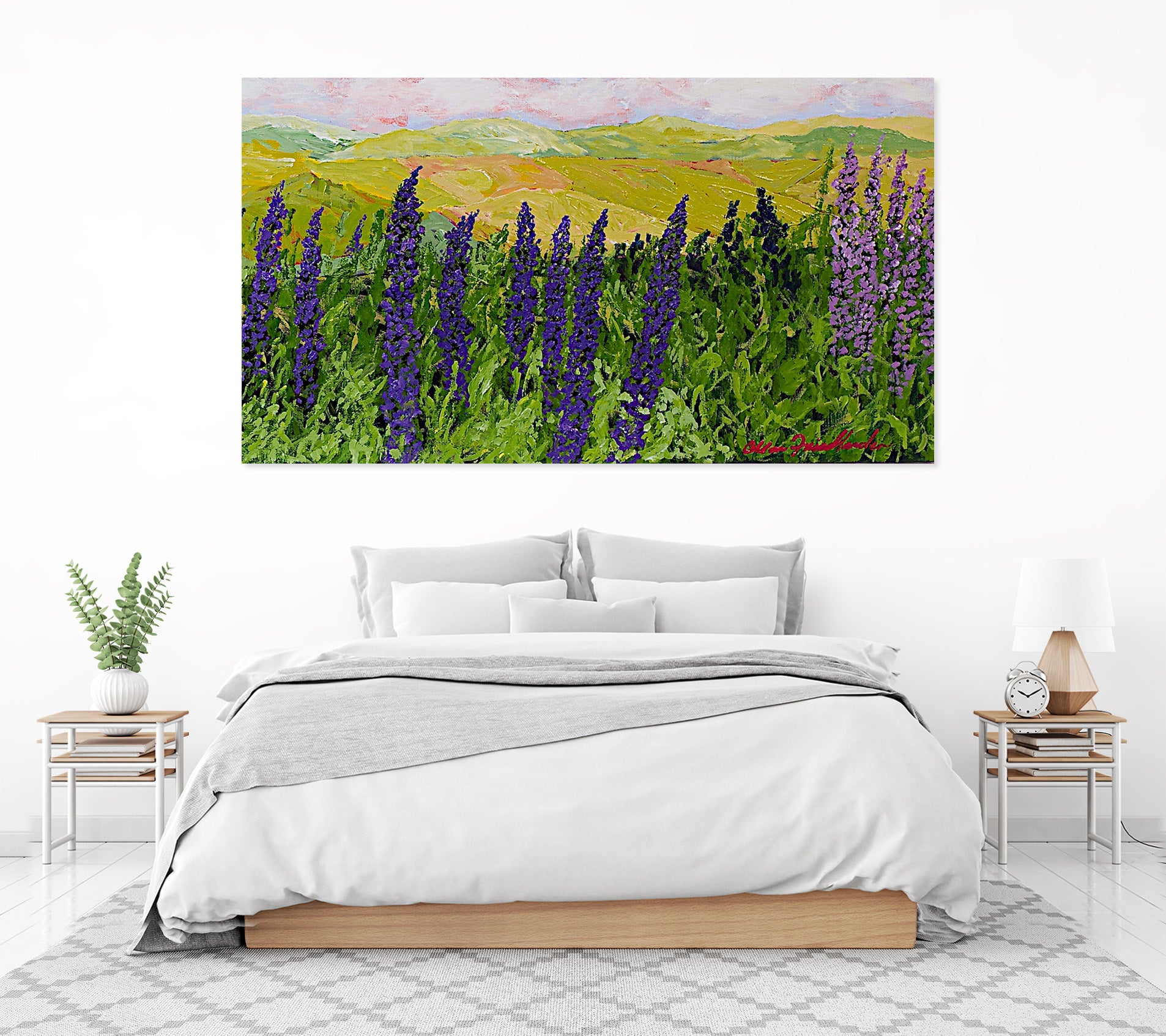 3D Green Field 154 Allan P. Friedlander Wall Sticker