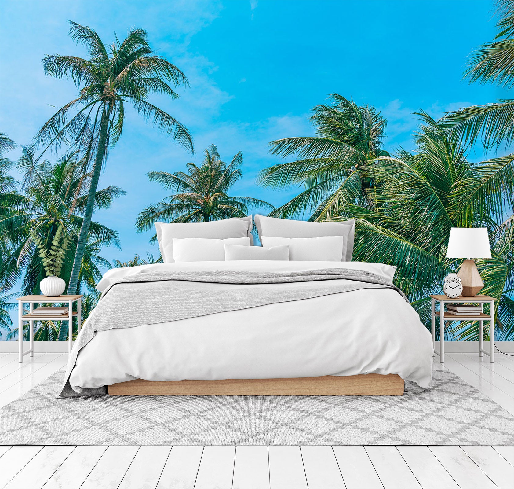 3D Coconut Grove 104 Wall Murals