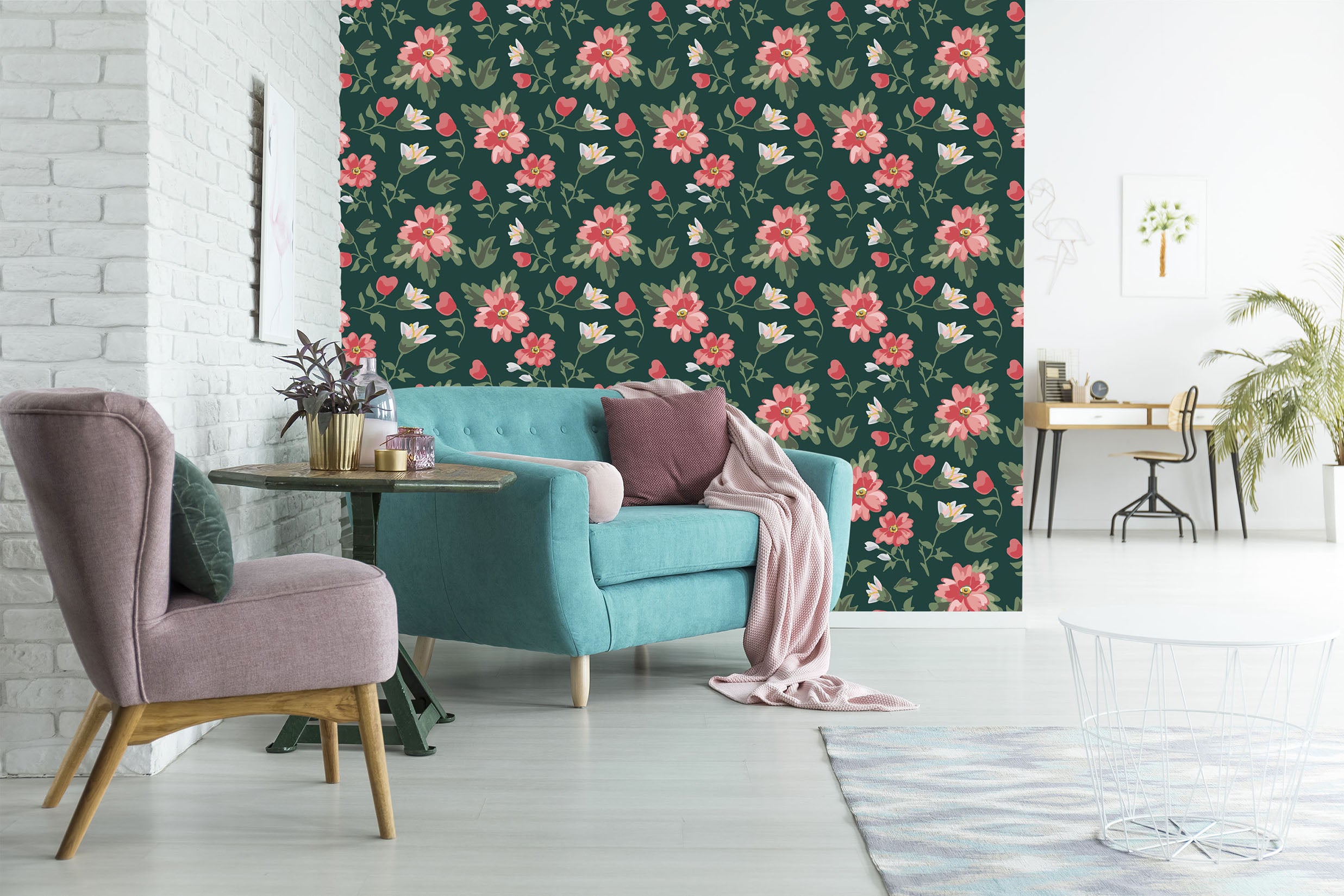 3D Flower Pattern 301