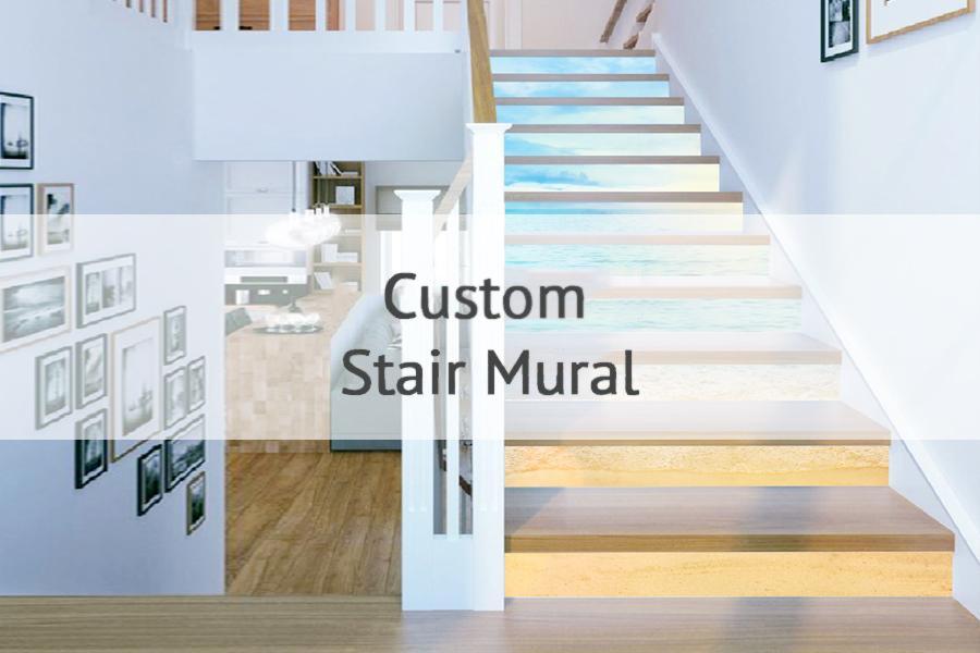 Custom Stair Mural Wallpaper AJ Wallpaper 