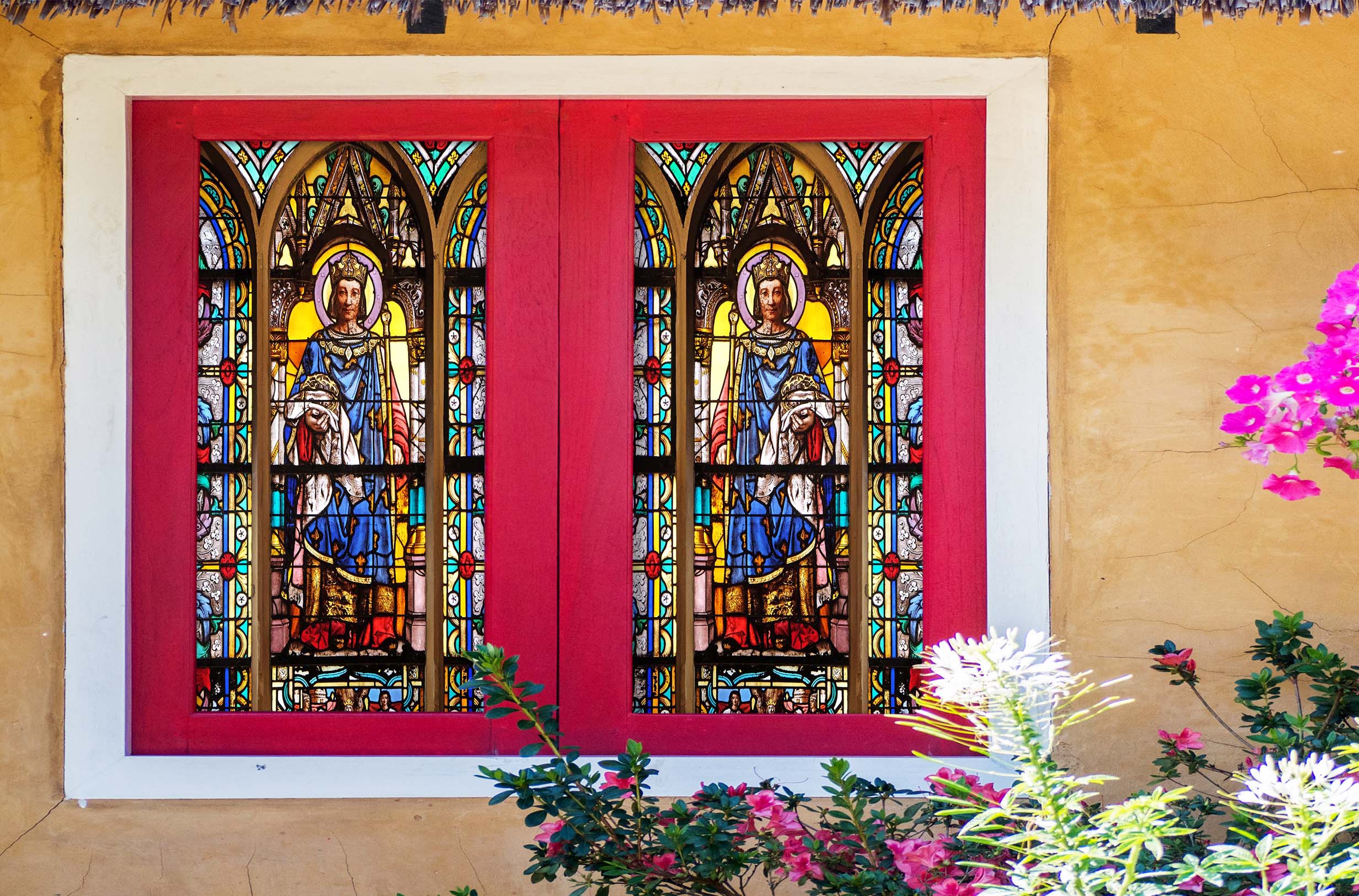 3D Princess Crown 220 Window Film Print Sticker Cling Stained Glass UV Block