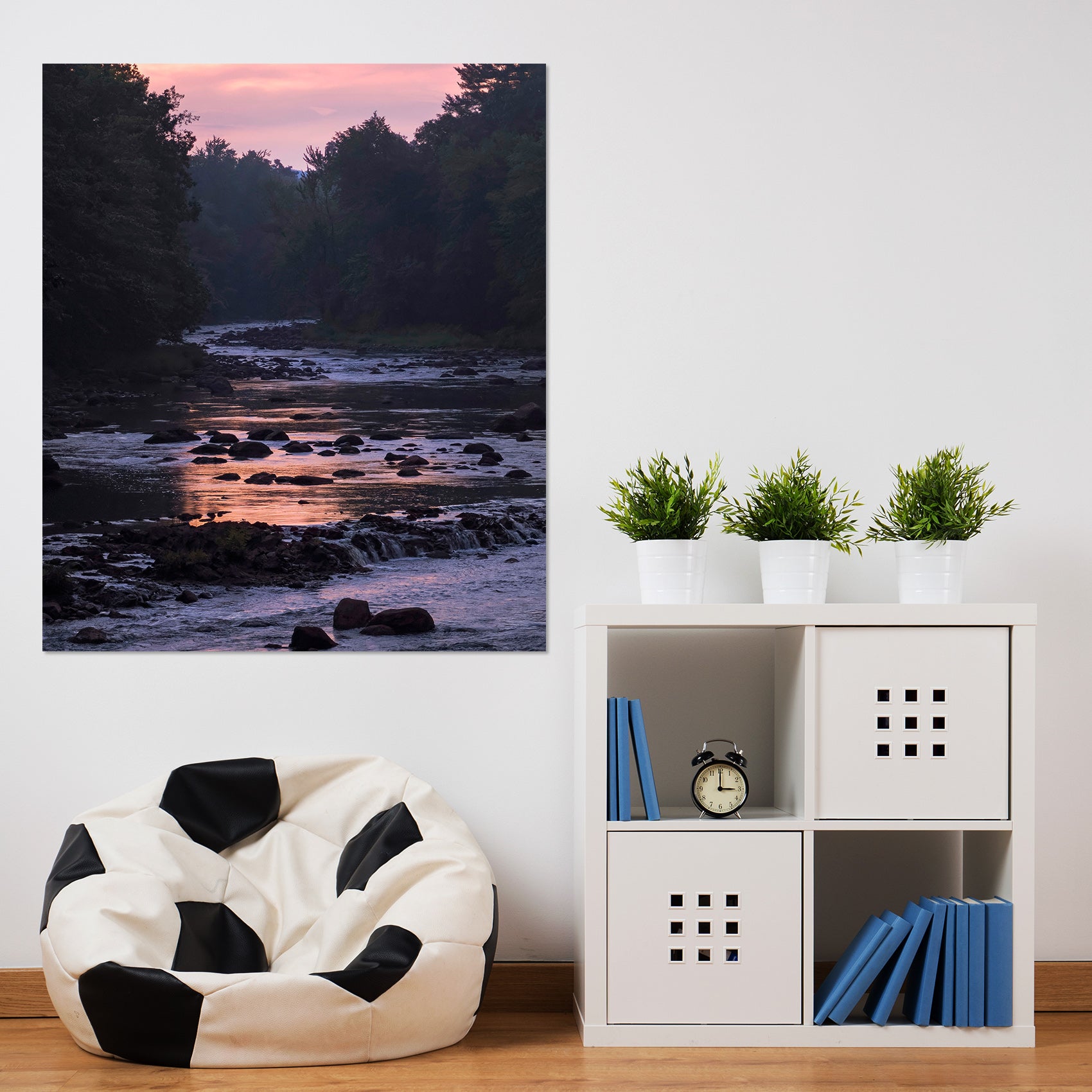 3D Stone River 136 Jerry LoFaro Wall Sticker