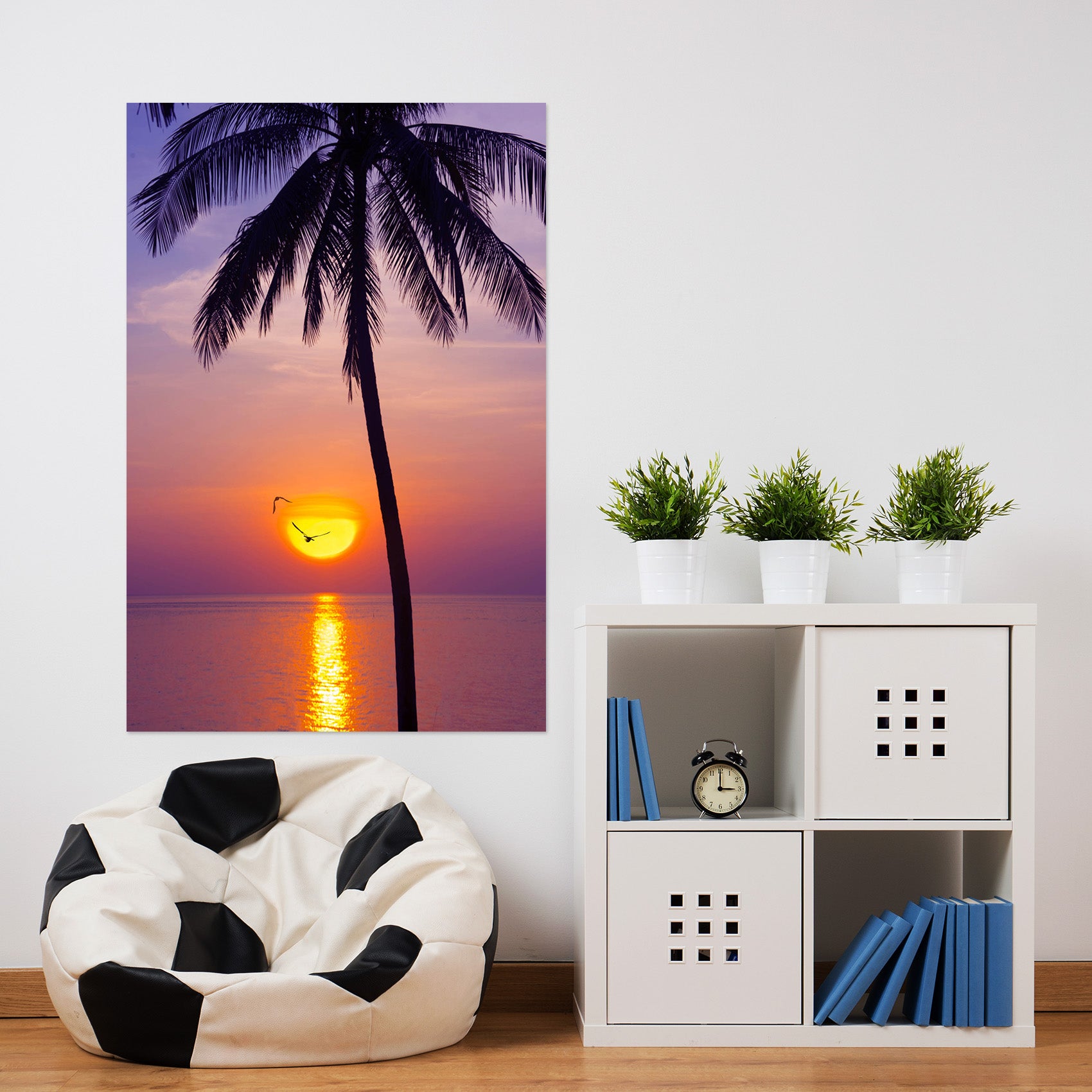 3D Coconut Tree 234 Marco Carmassi Wall Sticker