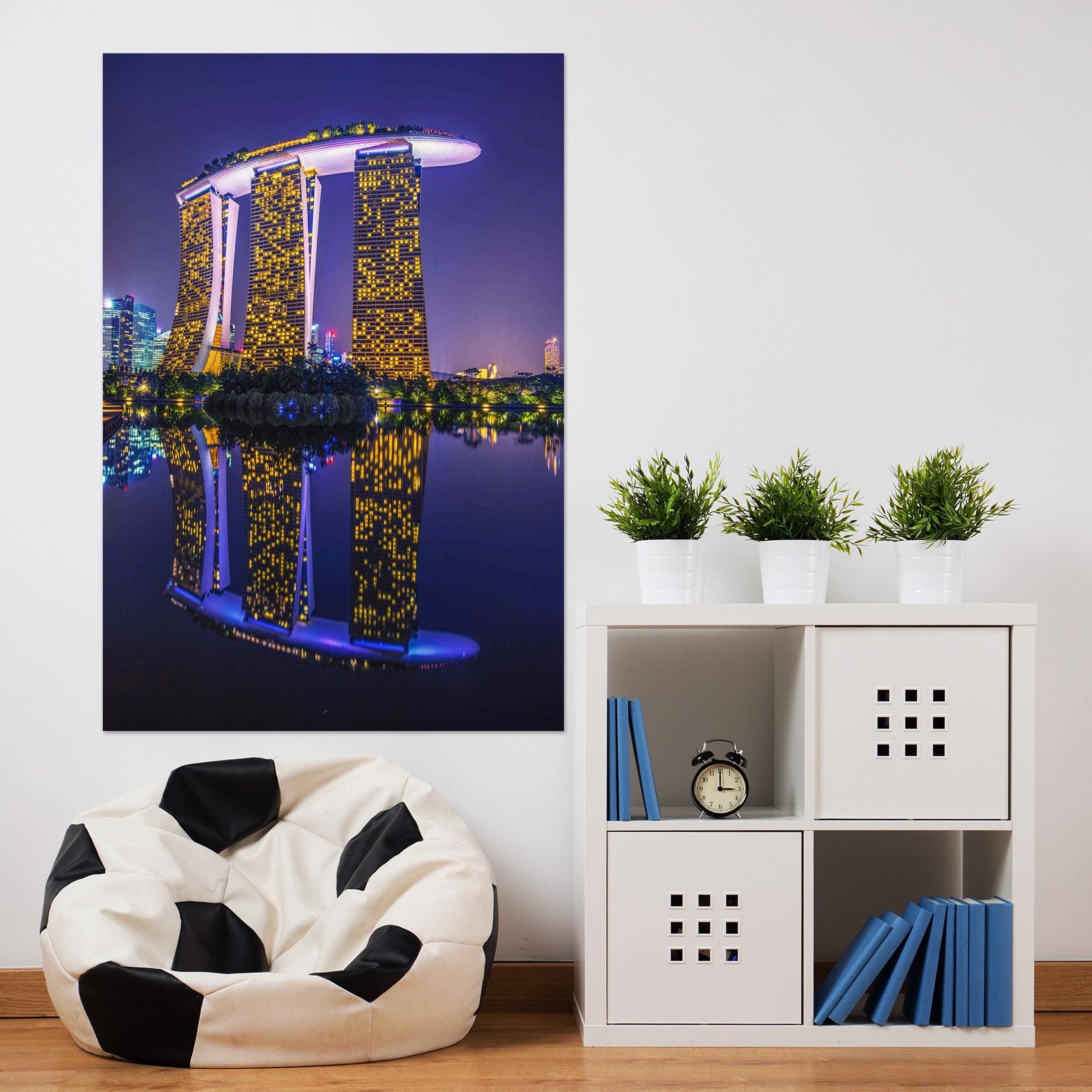 3D Lights City 196 Marco Carmassi Wall Sticker