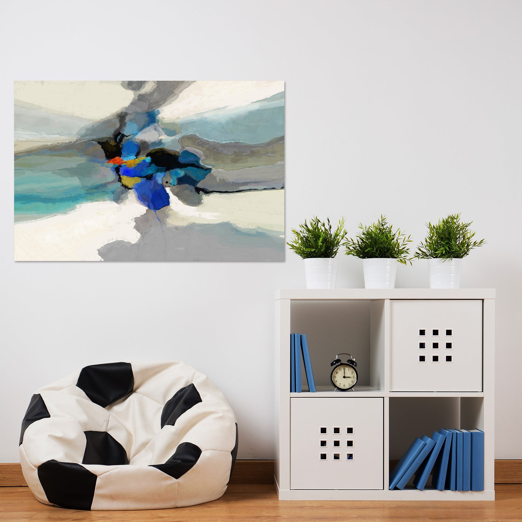 3D Color Splash 005 Michael Tienhaara Wall Sticker