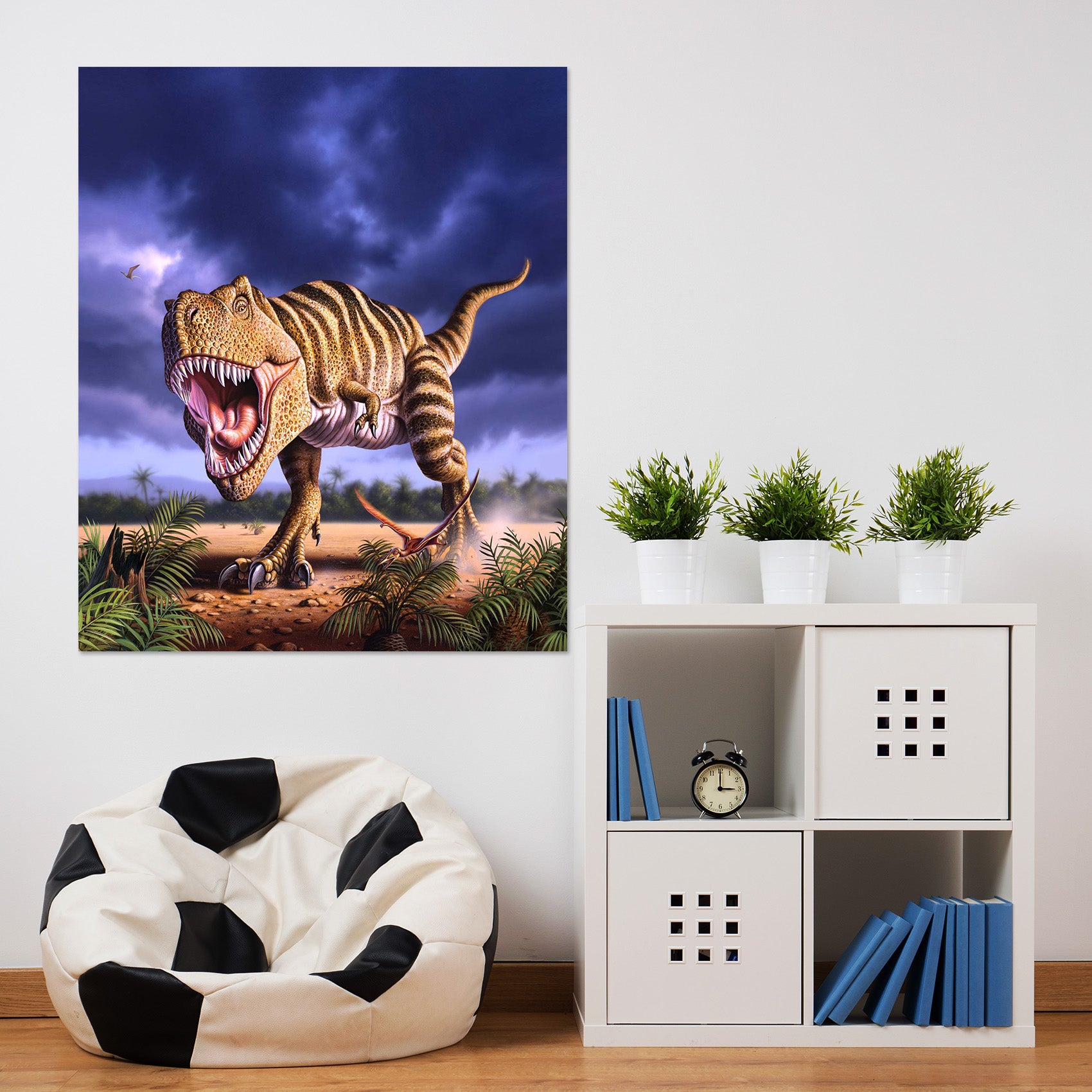 3D Dinosaur Tooth 030 Jerry LoFaro Wall Sticker