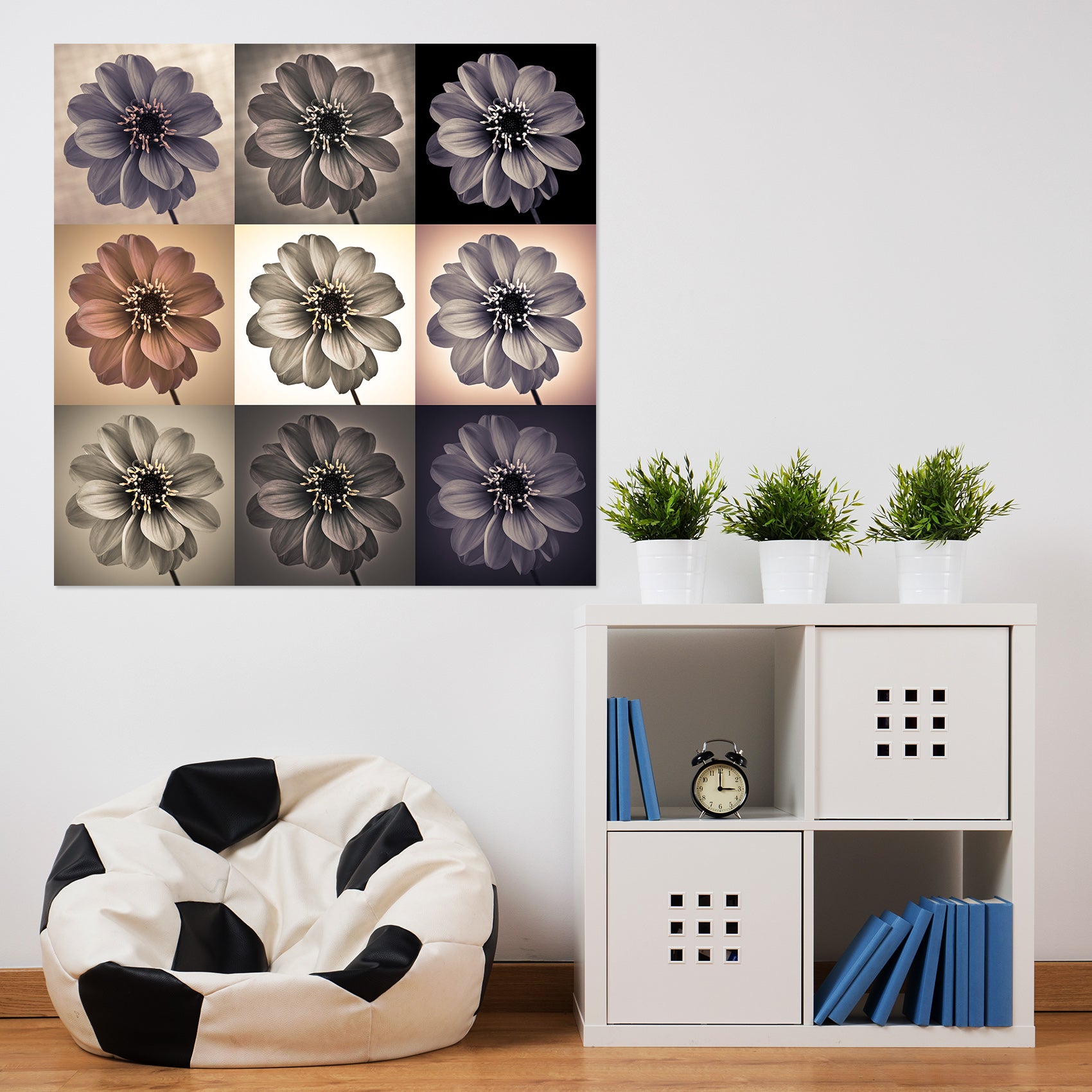 3D Dead Flower 020 Assaf Frank Wall Sticker