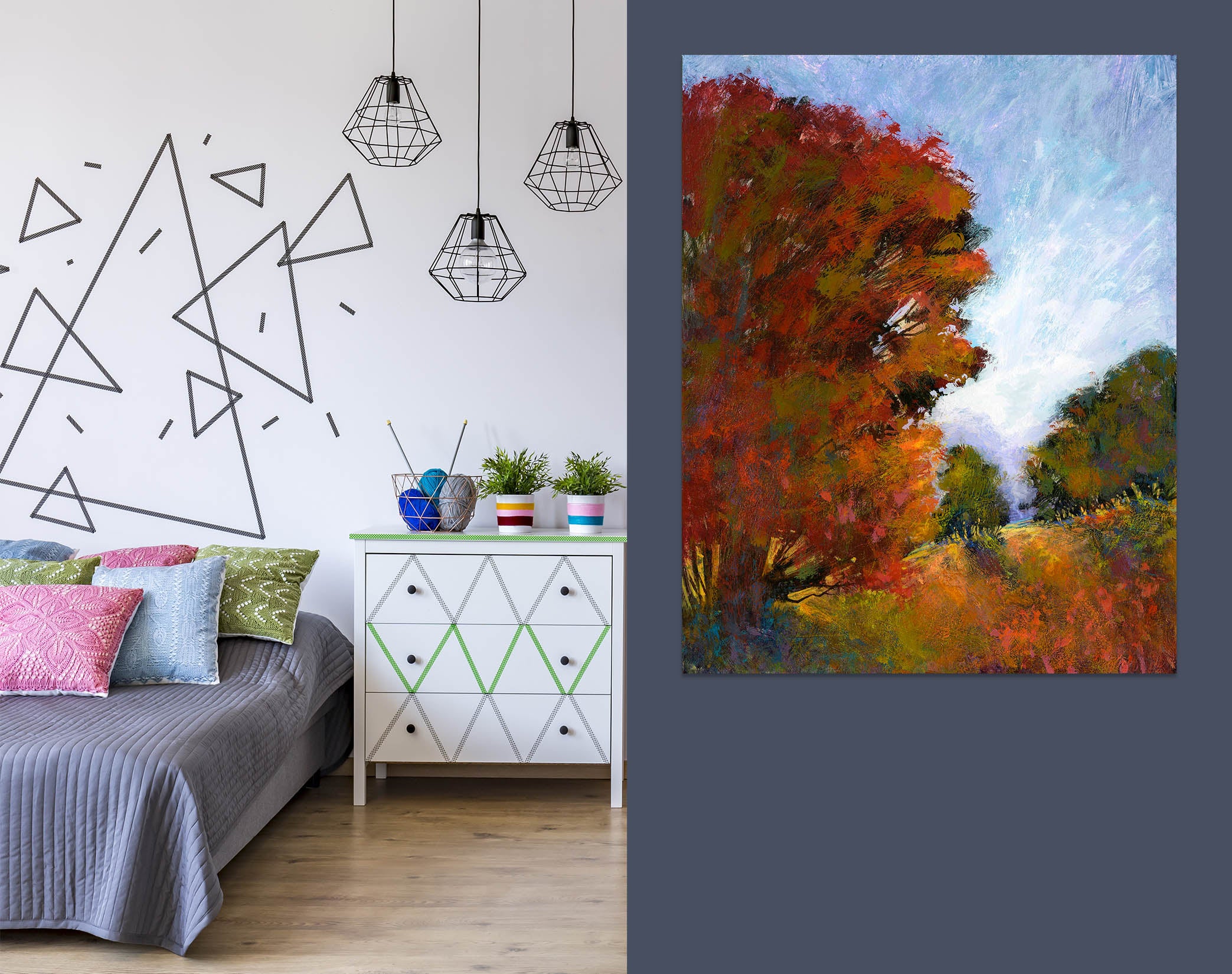 3D Autumn Tree 002 Michael Tienhaara Wall Sticker