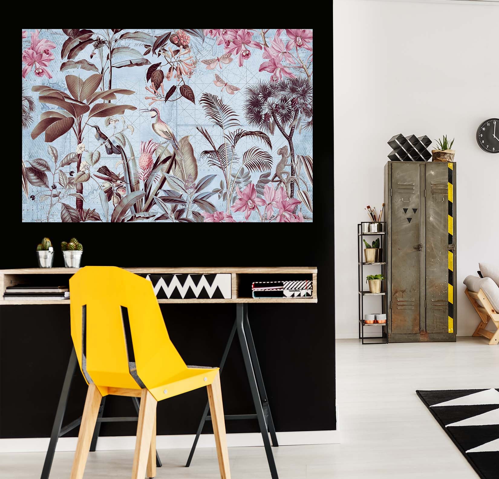 3D Flowers Birds 127 Andrea haase Wall Sticker