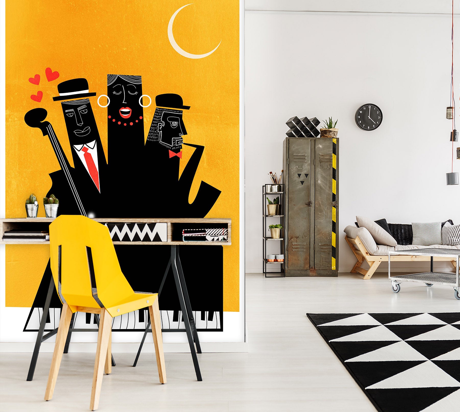3D Shadow Man 1422 Boris Draschoff Wall Mural Wall Murals