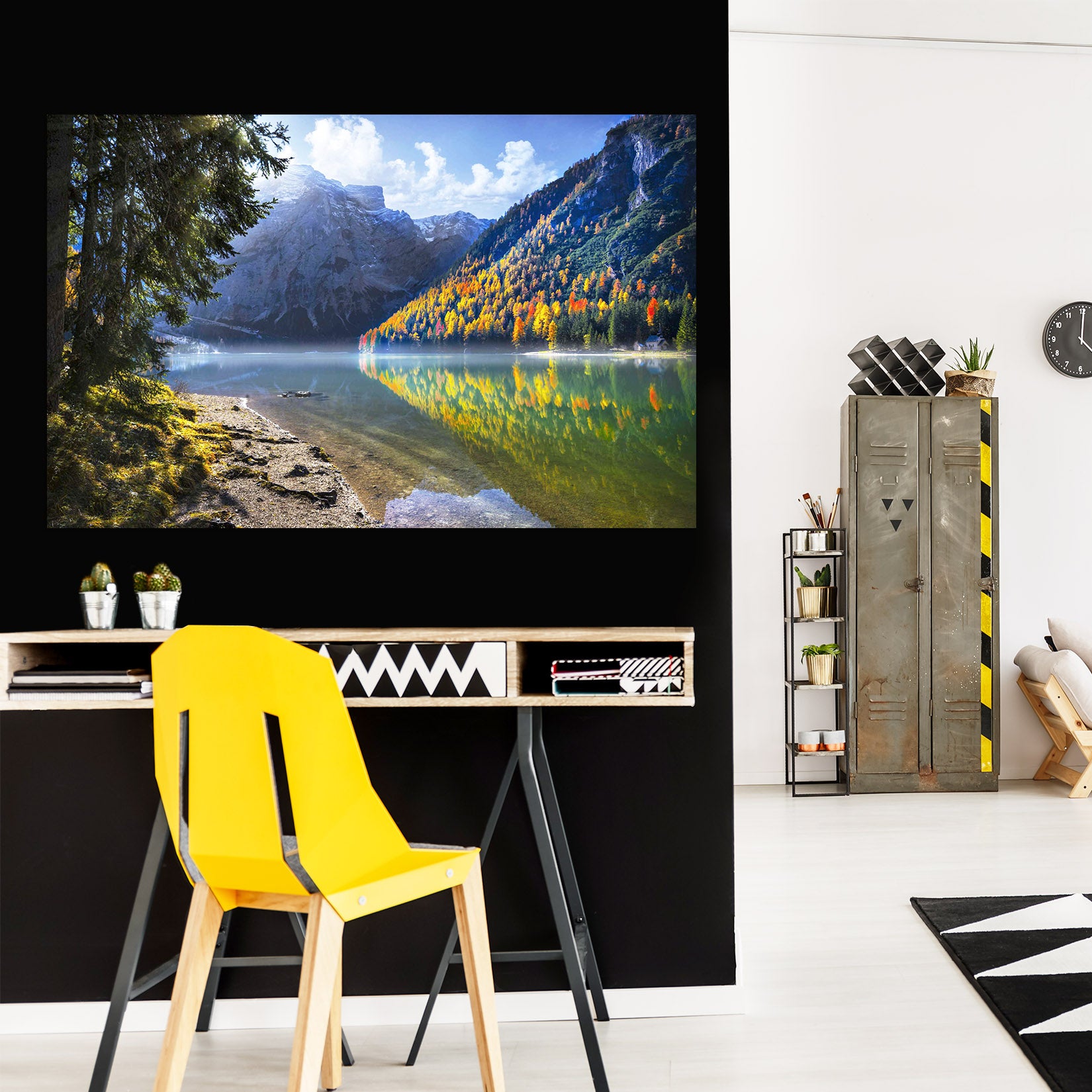 3D Blue Lake 115 Marco Carmassi Wall Sticker