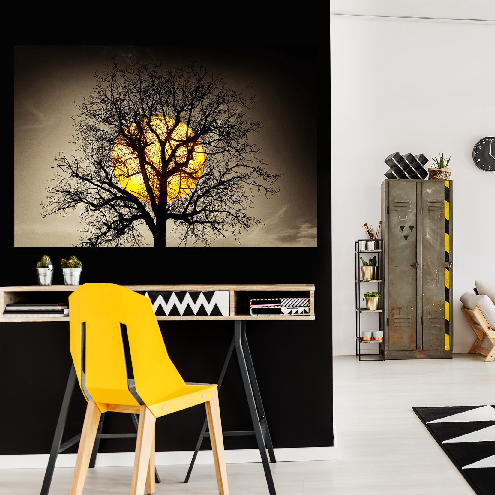 3D Dead Tree 205 Marco Carmassi Wall Sticker
