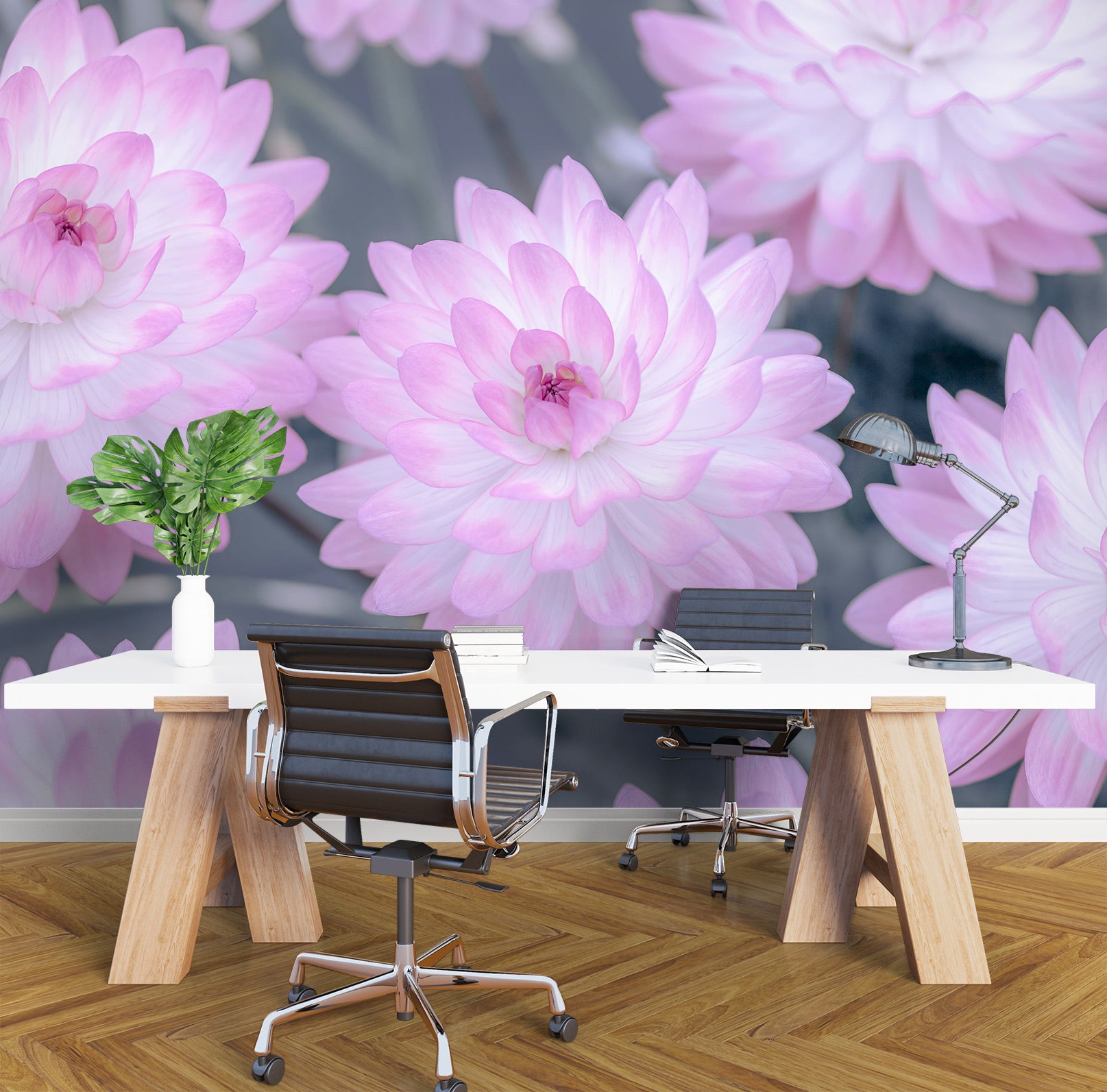 3D Pink Flower 6210 Assaf Frank Wall Mural Wall Murals