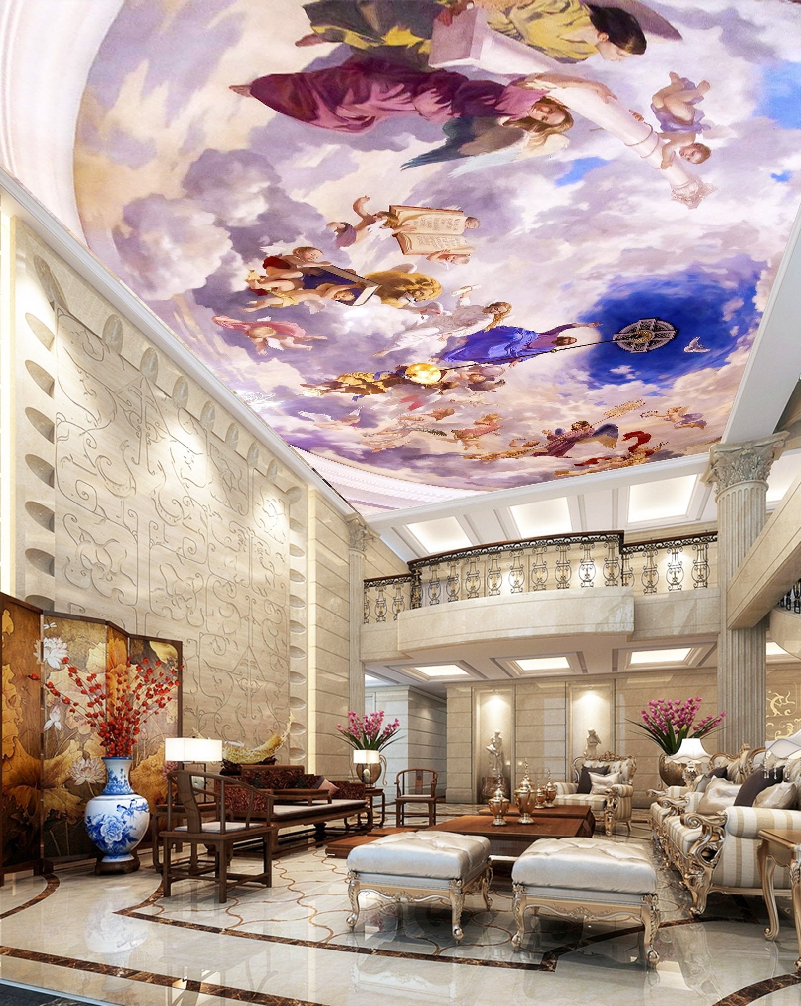 Winged White Dove 079 Wallpaper AJ Wallpaper