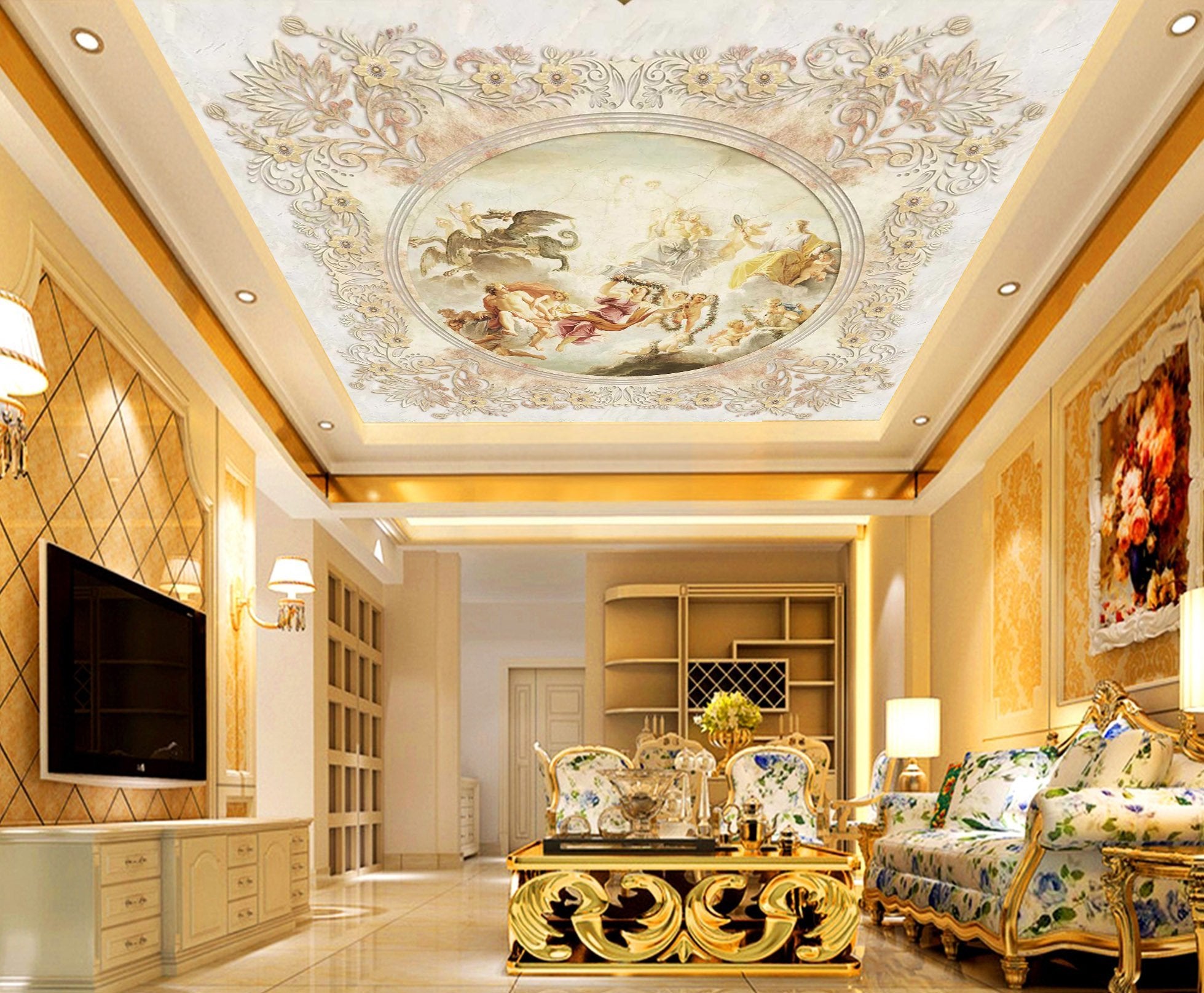 Circle Pattern Monster 007 Wallpaper AJ Wallpaper