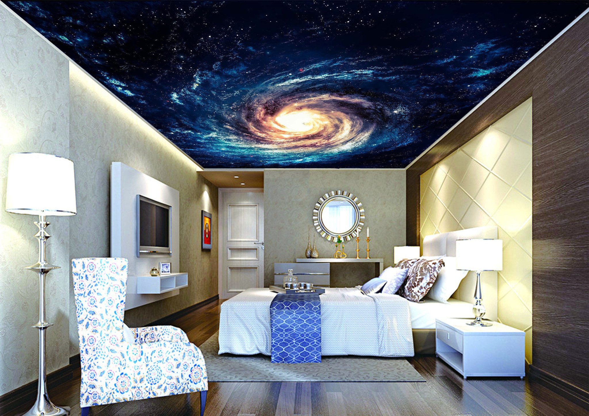 Stars Sky Rotating Nebula Wallpaper AJ Wallpaper